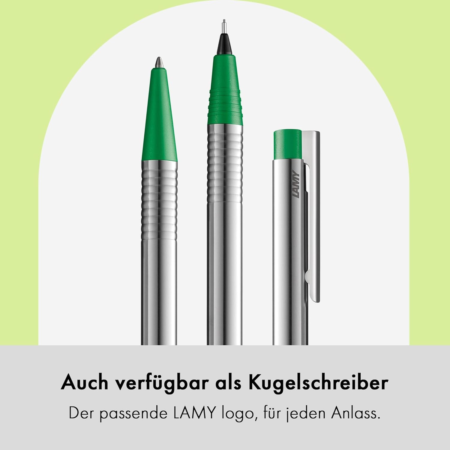 LAMY Druckbleistift LOGO matt GR�N Strichbreite 0,7mm Fe...