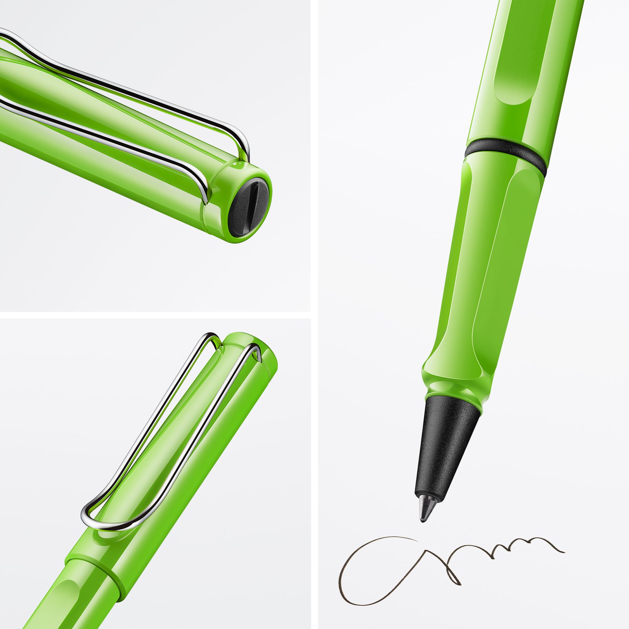 LAMY Safari green Tintenroller ergonomisch Strichbreite ...