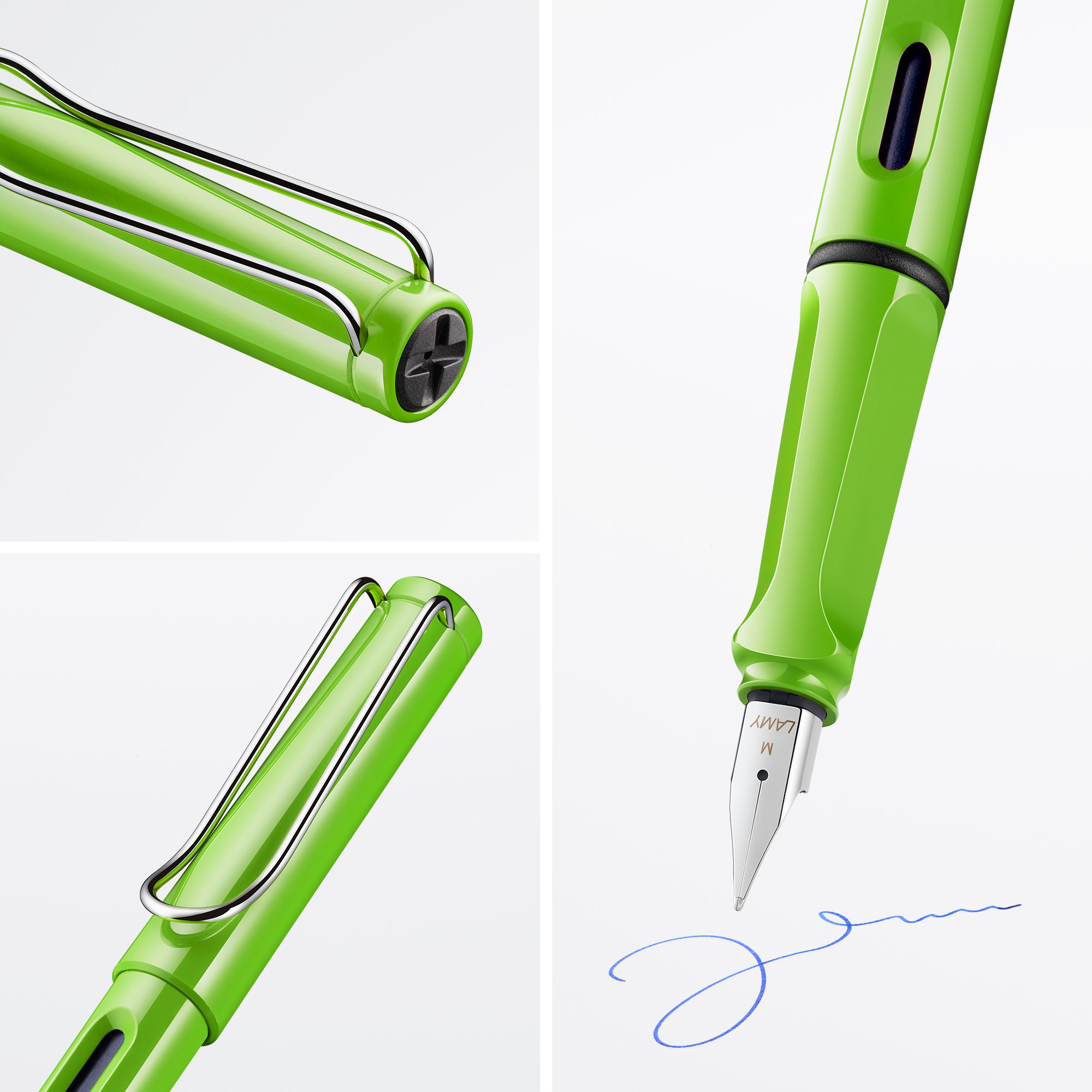 LAMY Safari green F�ller ergonomischer Griff mit Feder i...