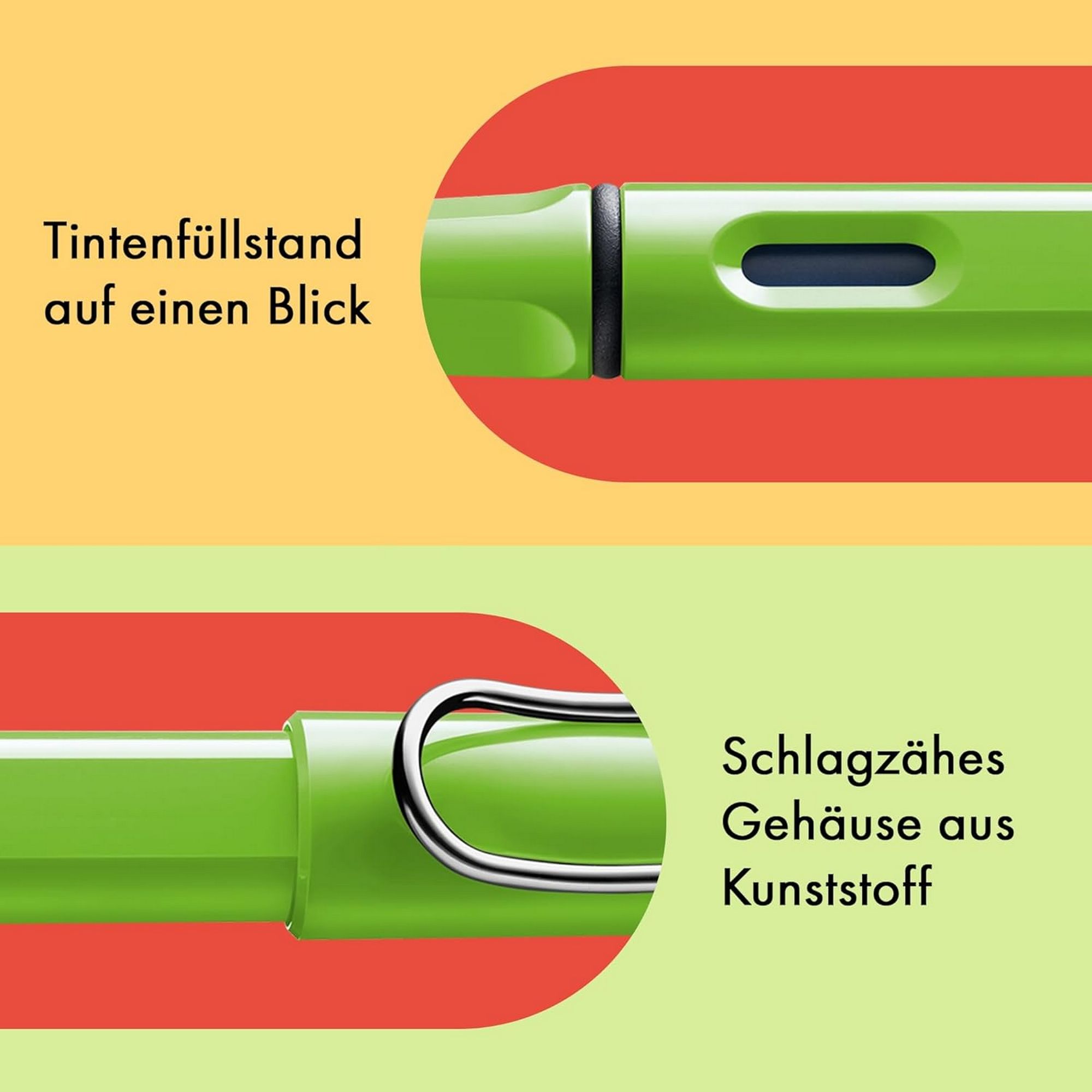 LAMY Safari green F�ller ergonomischer Griff mit Feder i...