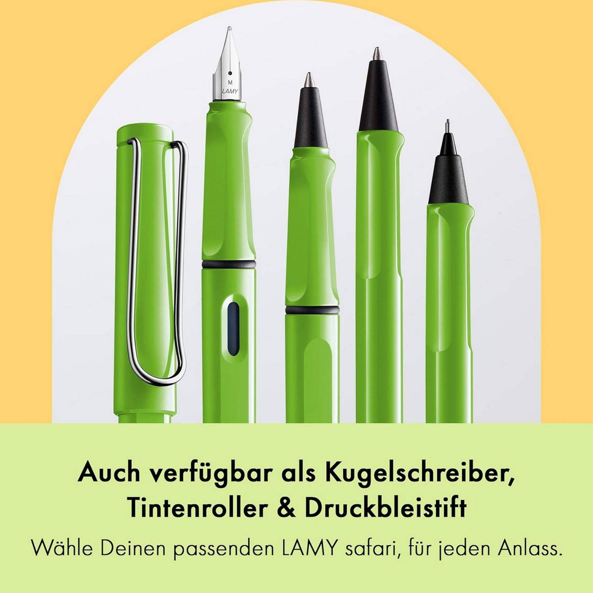 LAMY Safari green F�ller ergonomischer Griff mit Feder i...