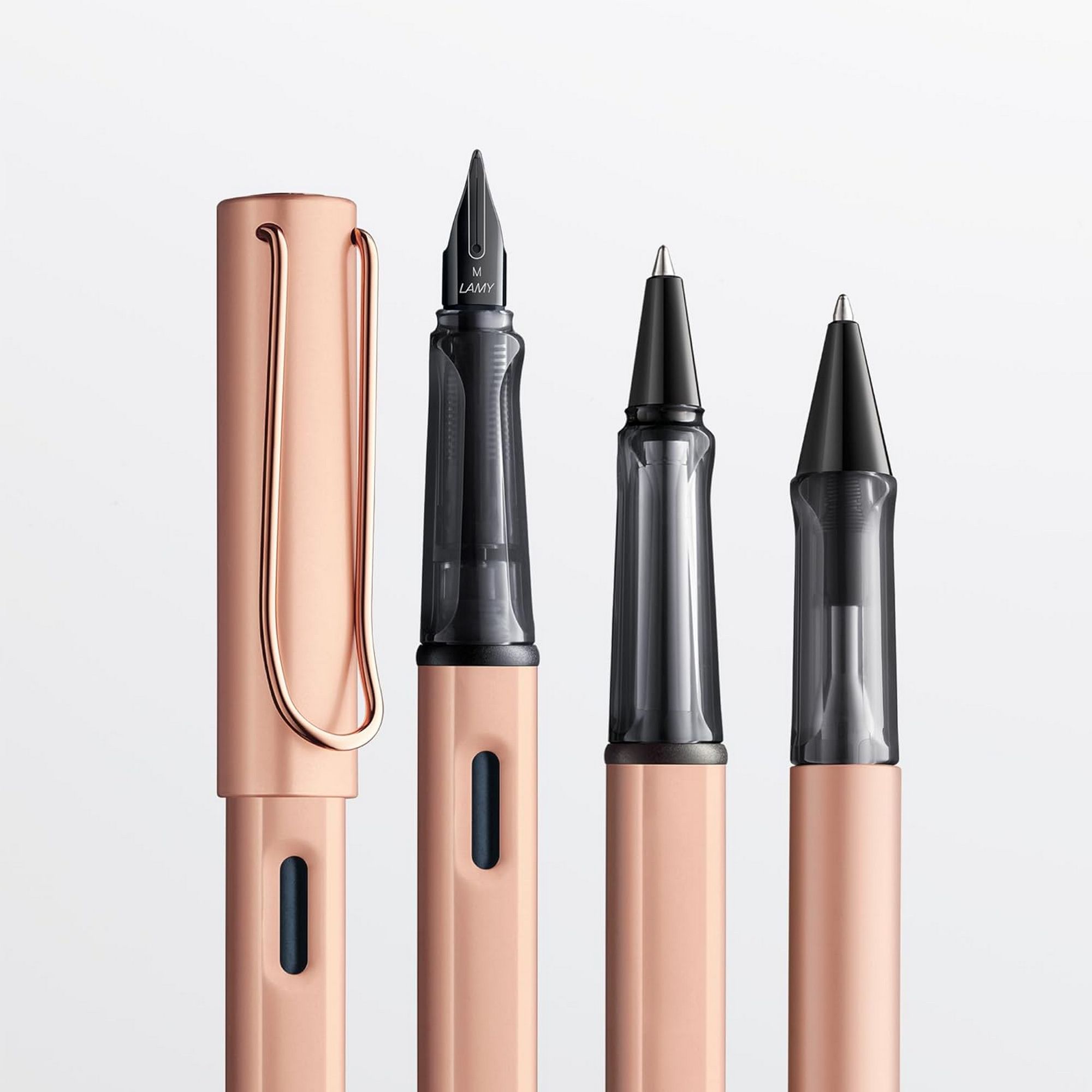 LAMY Lx rosegold Kugelschreiber Griff Alu Geh�use leicht...