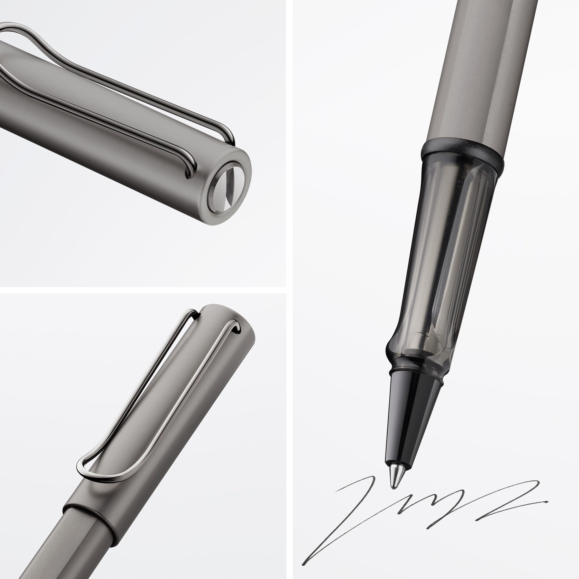 LAMY Lx ruthenium Tintenroller Griff Alu Geh�use Tintenr...
