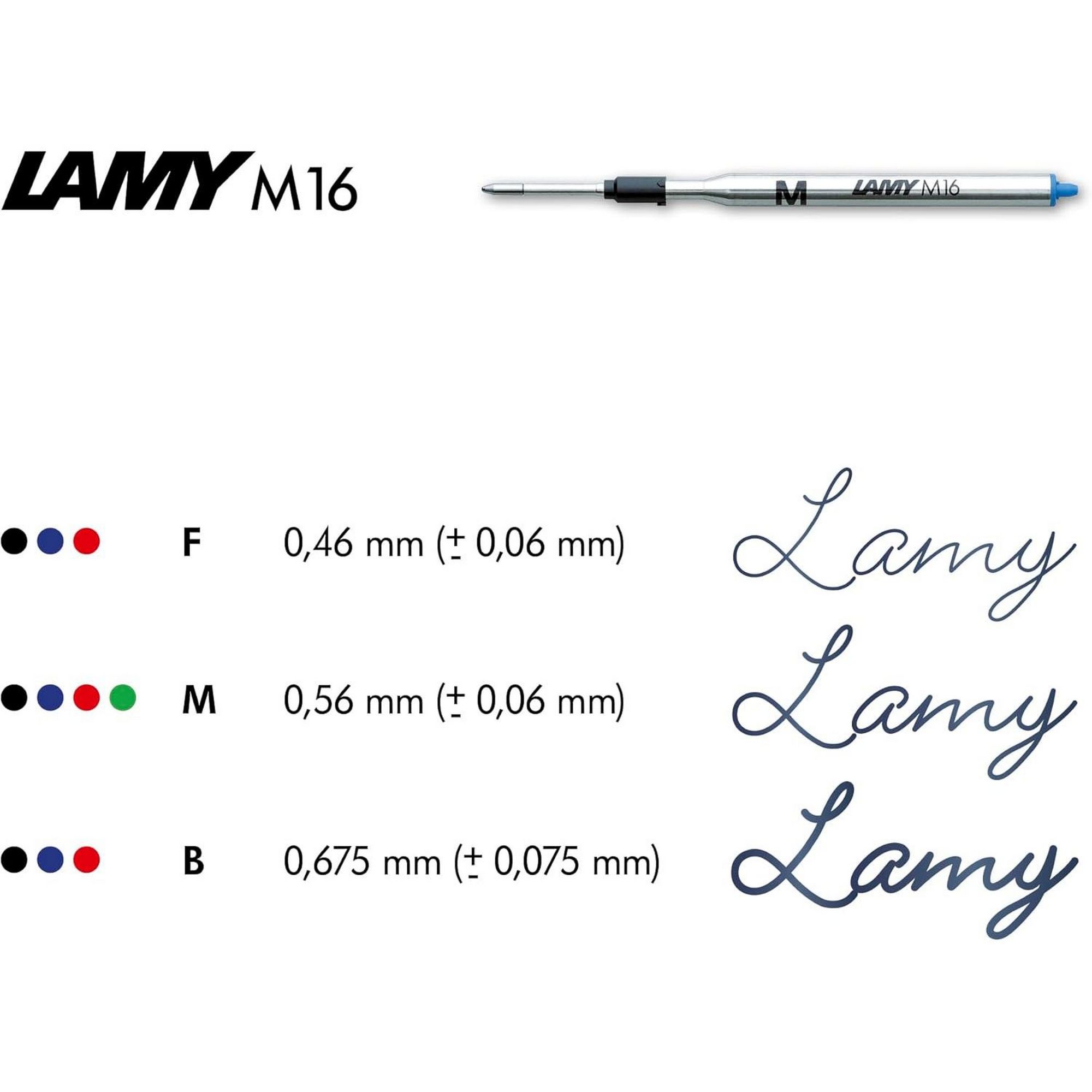 LAMY xevo schwarz Kugelschreiber Drehmechanik Metall Cli...