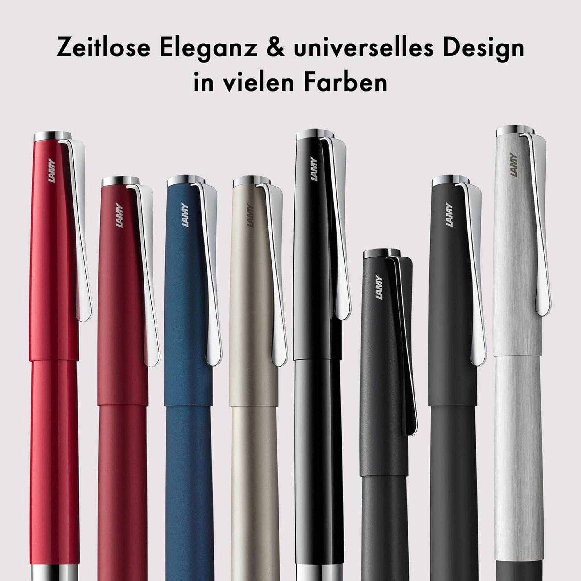 LAMY studio lx-all-black F�ller F�ller Clip Stahlfeder S...