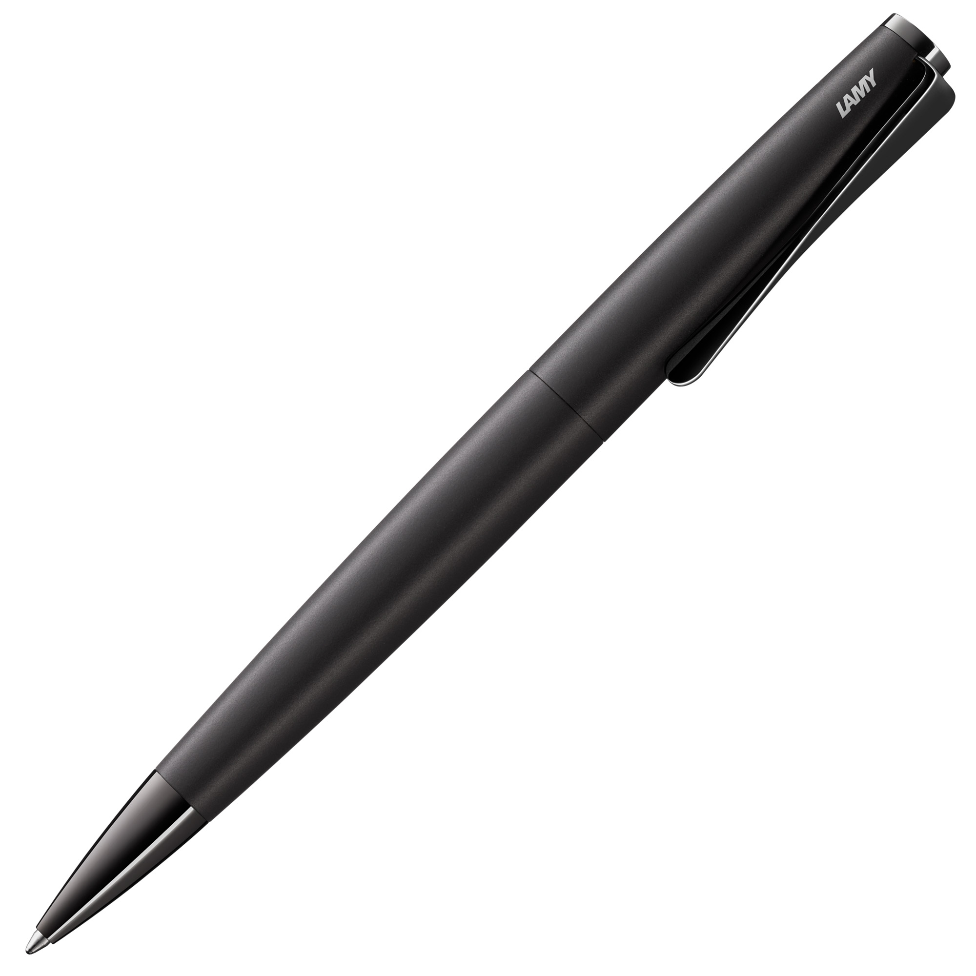 LAMY studio lx-all-black Kugelschreiber Edelstahl Clip G...