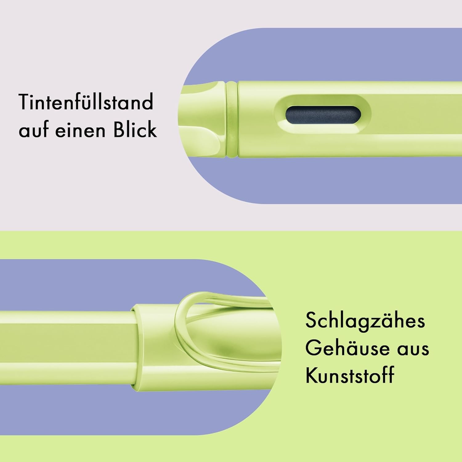 LAMY F�ller Safari 0D0 SPRINGGREEN Fr�hlingsgr�n St�rke M