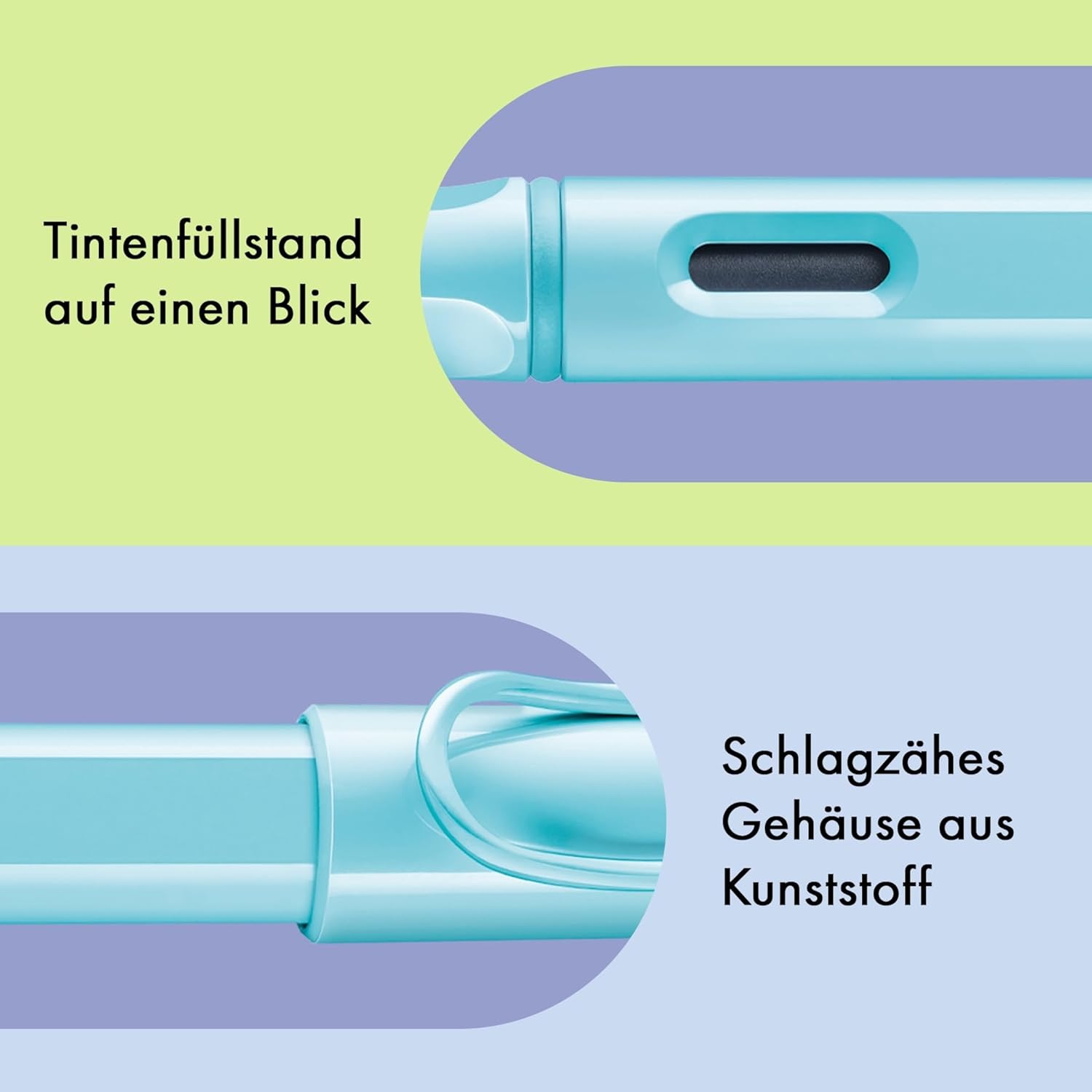 LAMY F�ller Safari 0D0 AQUASKY Hellblau St�rke F