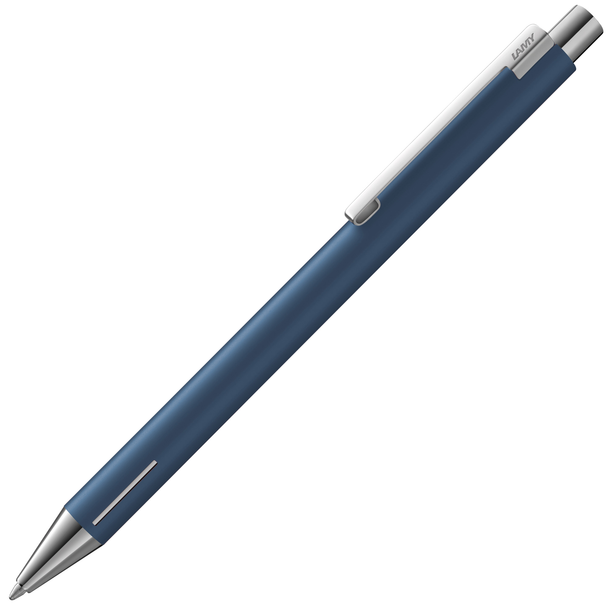 LAMY econ indigo matt Kugelschreiber Clip Griffzone Gro�...