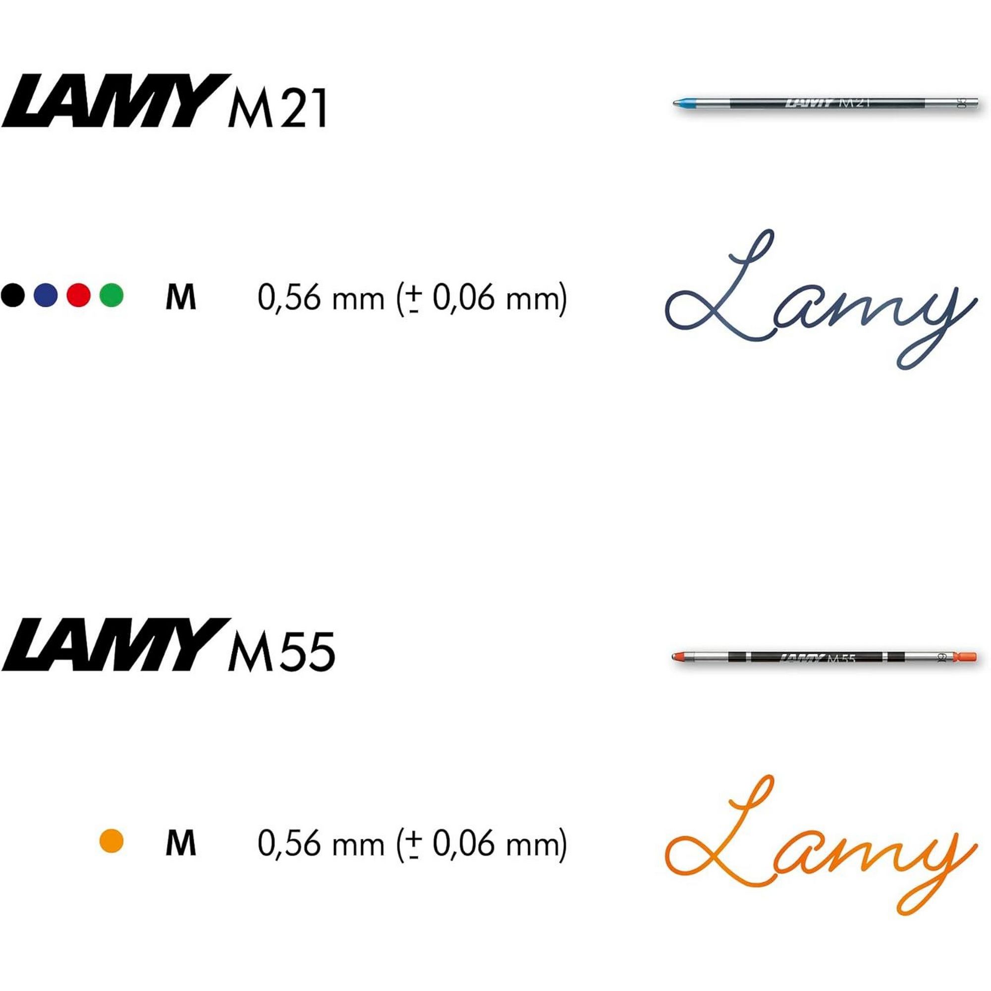 LAMY Set 1x LAMY st Twin Pen 645 Mehrschreibersystem Kug...