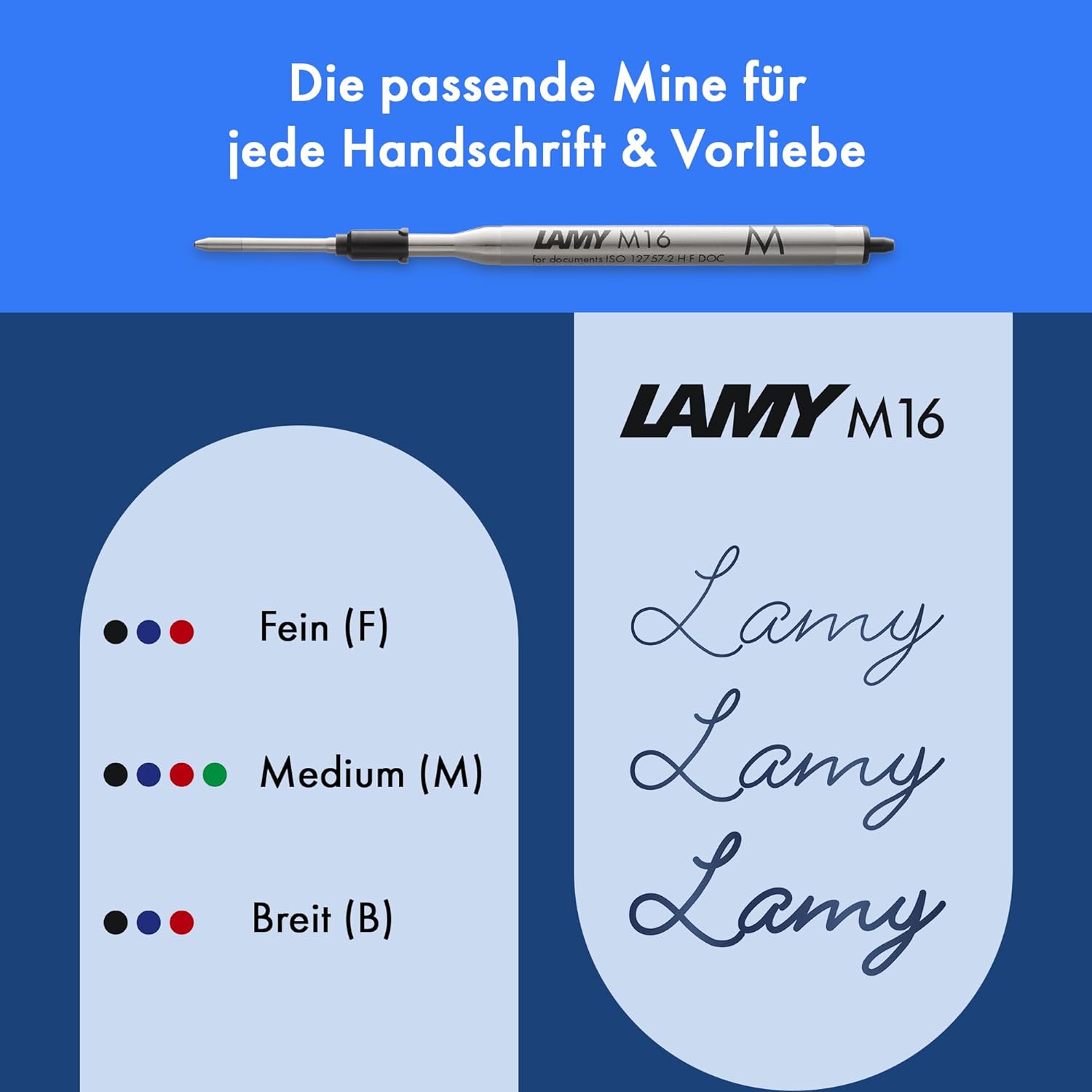 LAMY Safari Kugelschreiber STEEL Schwarz St�rke M M16 Sc...