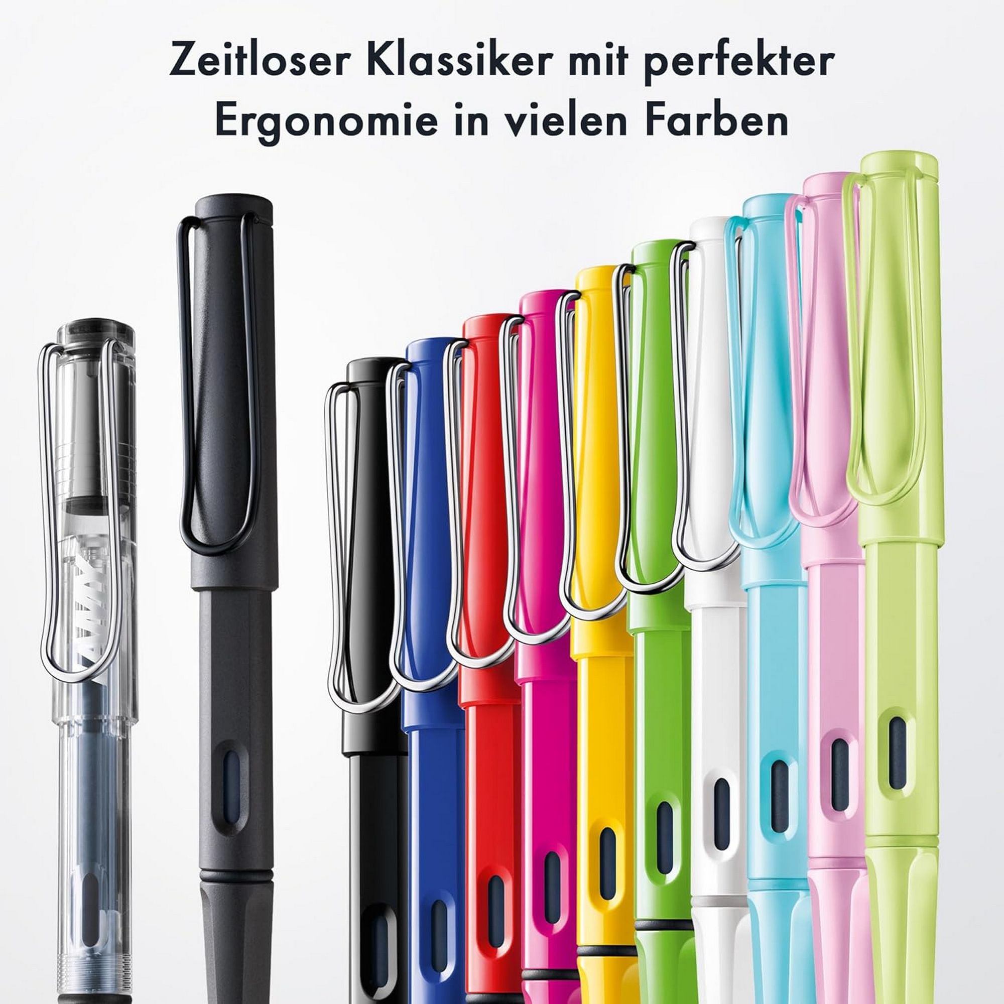 LAMY Safari scarlet F�ller ergonomischer Griff mit Feder...