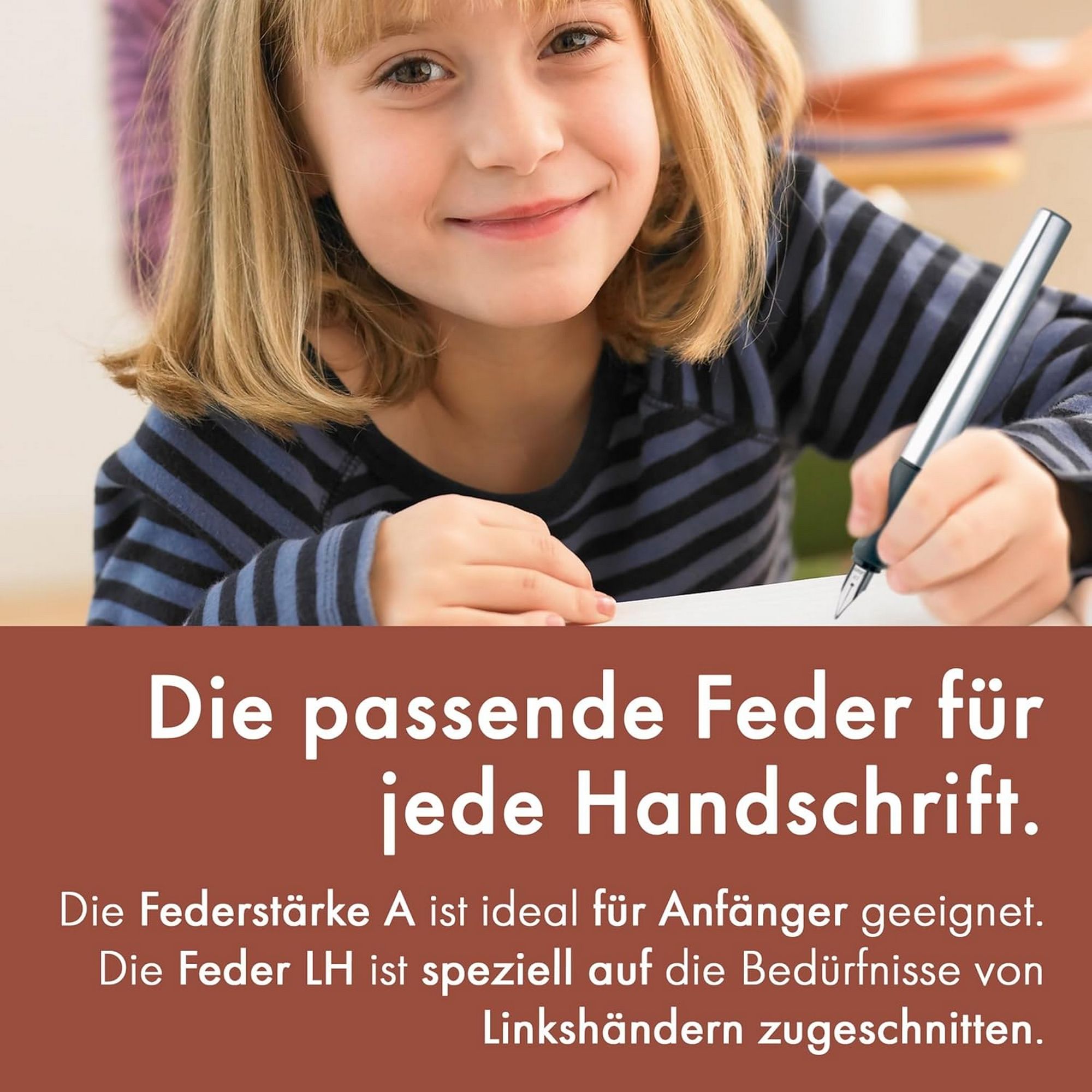 LAMY nexx azure F�ller Griff rutschfest Feder Strichbrei...