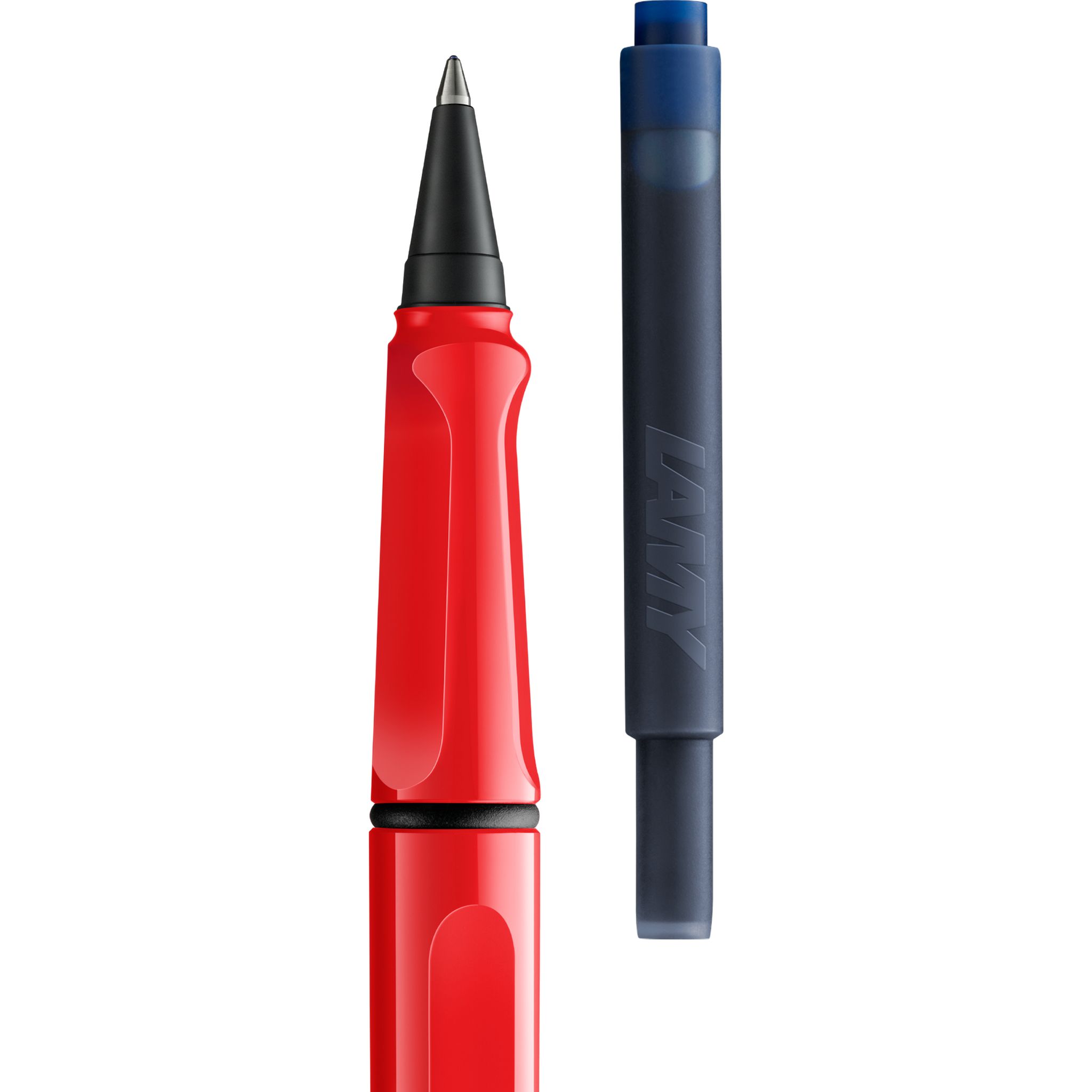 LAMY Tintenroller Safari ROT ROLL-INK F�ller ergonomisch...