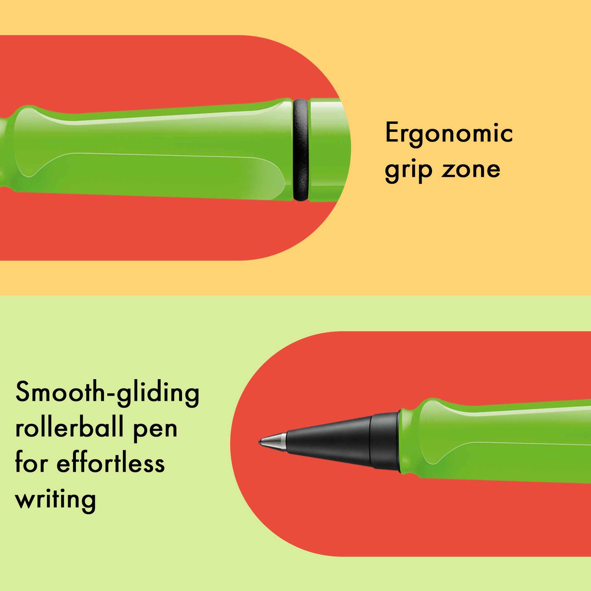LAMY Tintenroller Safari GR�N ROLL-INK F�ller ergonomisc...