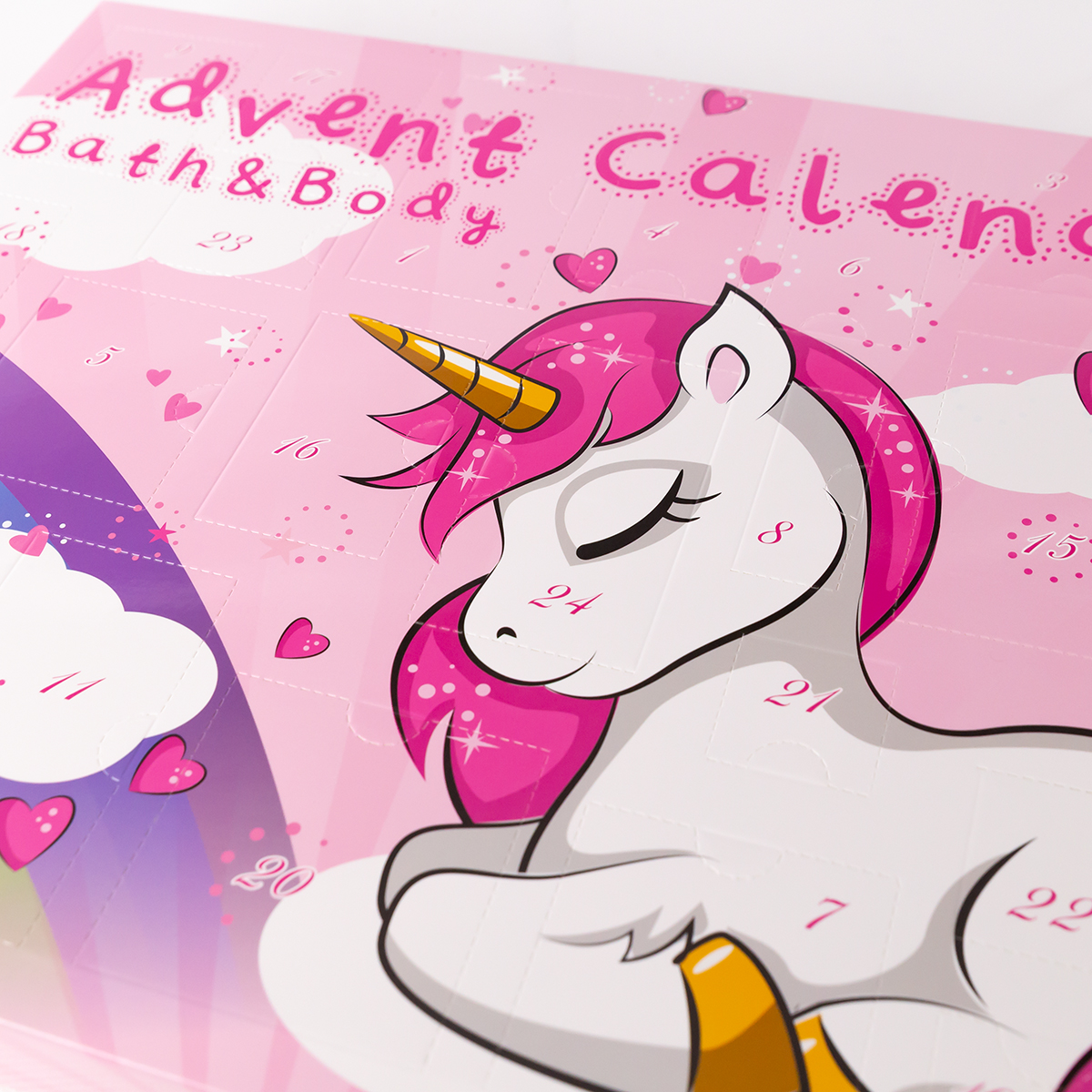Accentra Adventskalender EINHORN gef�llt mit Pflege Beau...