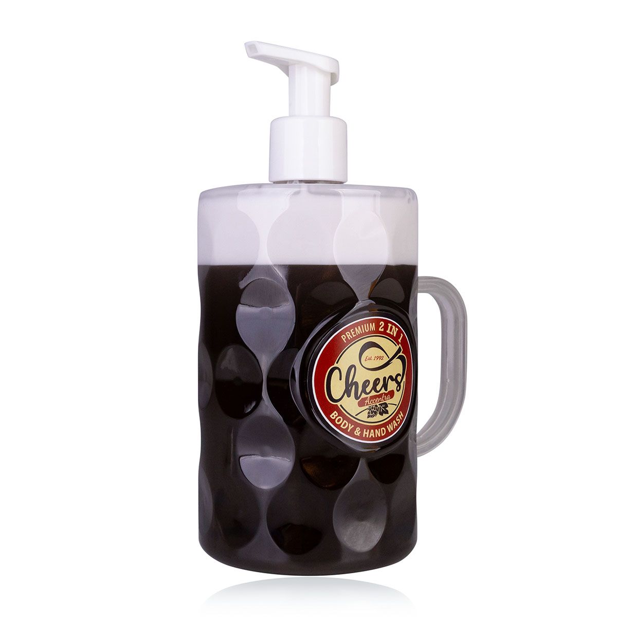 ACCENTRA 2in1 Body & Hand Wash CHEERS (schwarz wei�) 720ml