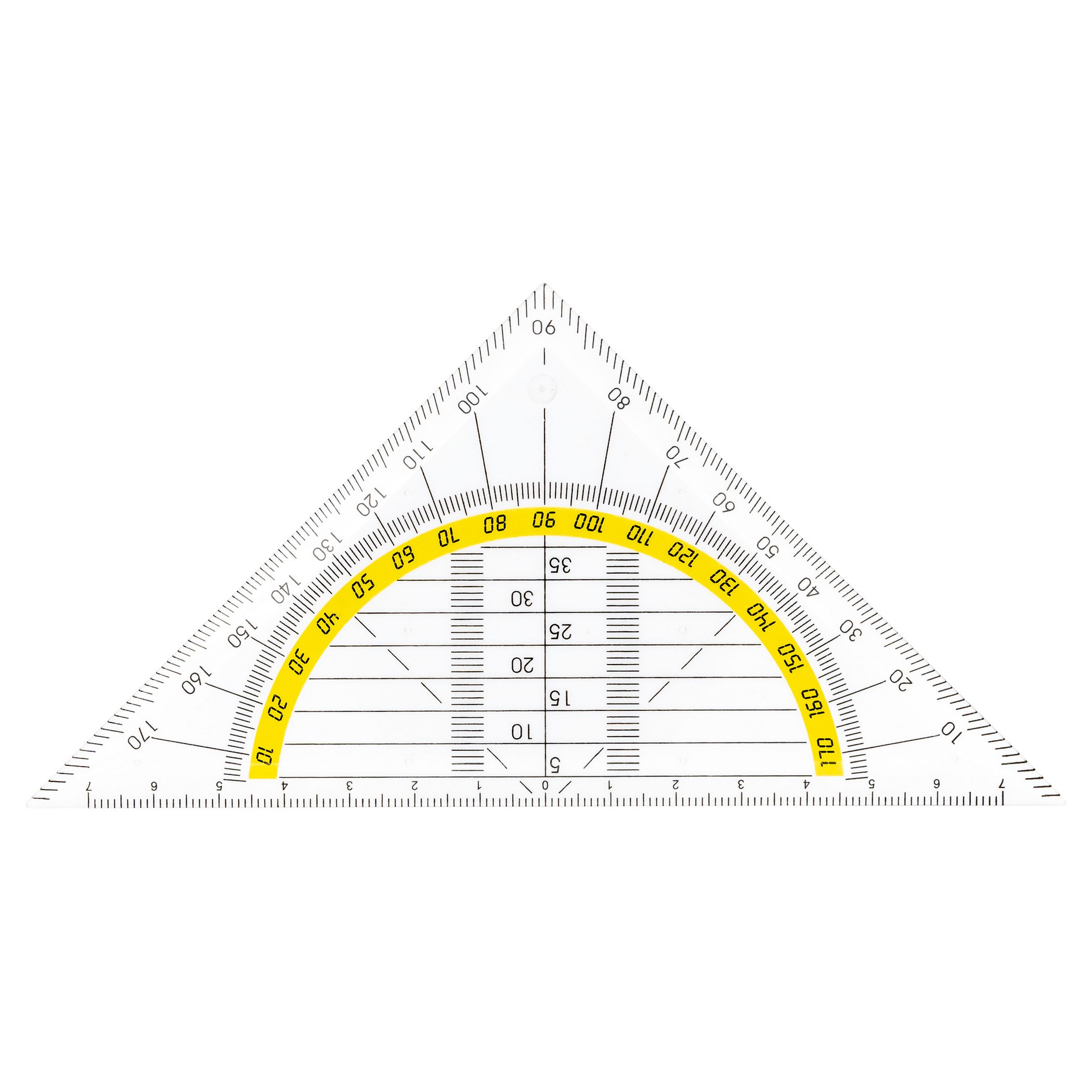 TSI Geometrie-Dreieck klein, 16 cm