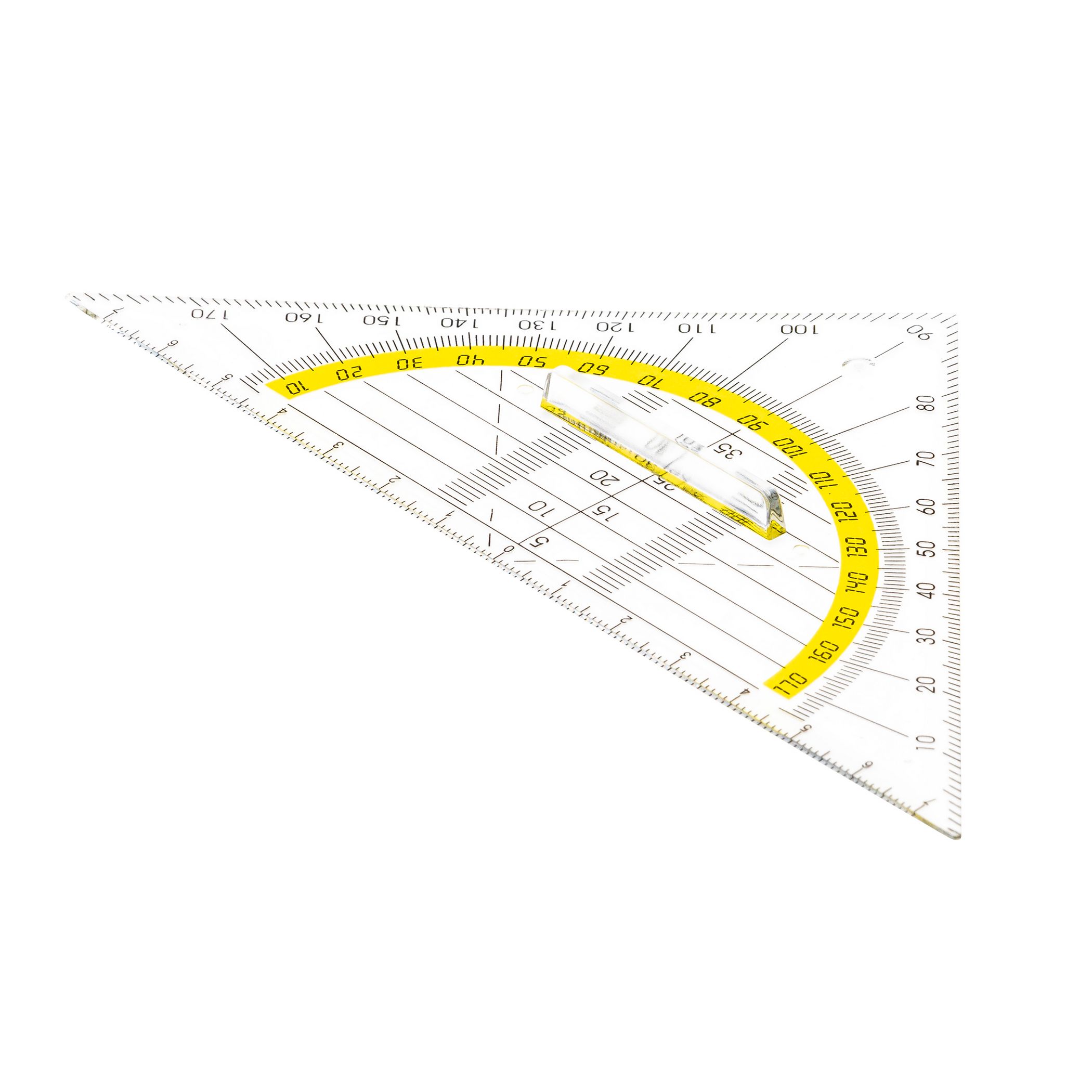 TSI Geometrie-Dreieck 16cm klein mit Griff