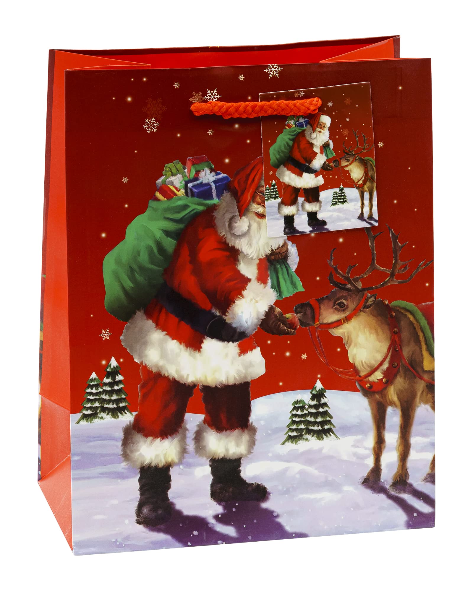 TSI 12er Set Geschenkt�ten mittel 23x18x10 cm Weihnachte...