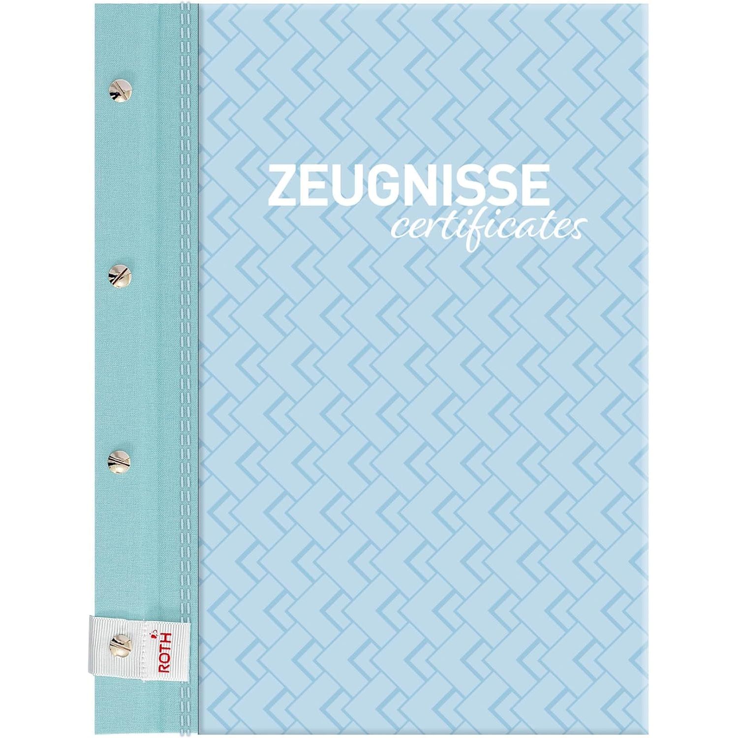 ROTH Zeugnismappe Pattern mit Buchschrauben "Swimming Pool"