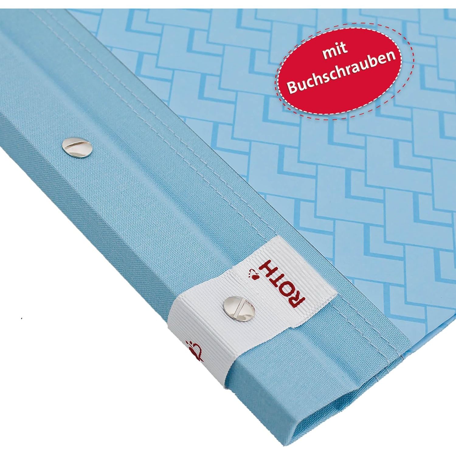ROTH Zeugnismappe Pattern mit Buchschrauben "Swimming Pool"