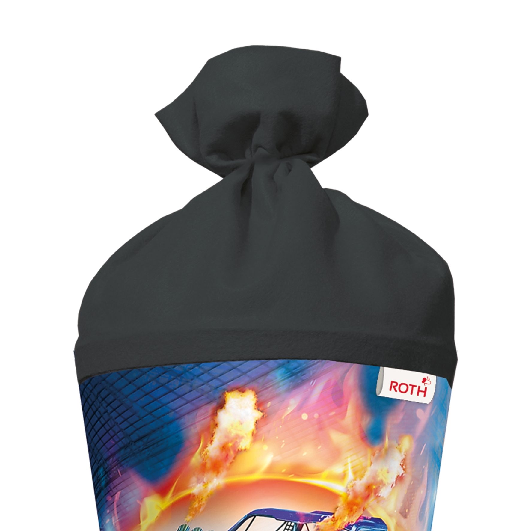 Roth Monstertruck Fire Schult�te 70 cm rund Filzverschluss