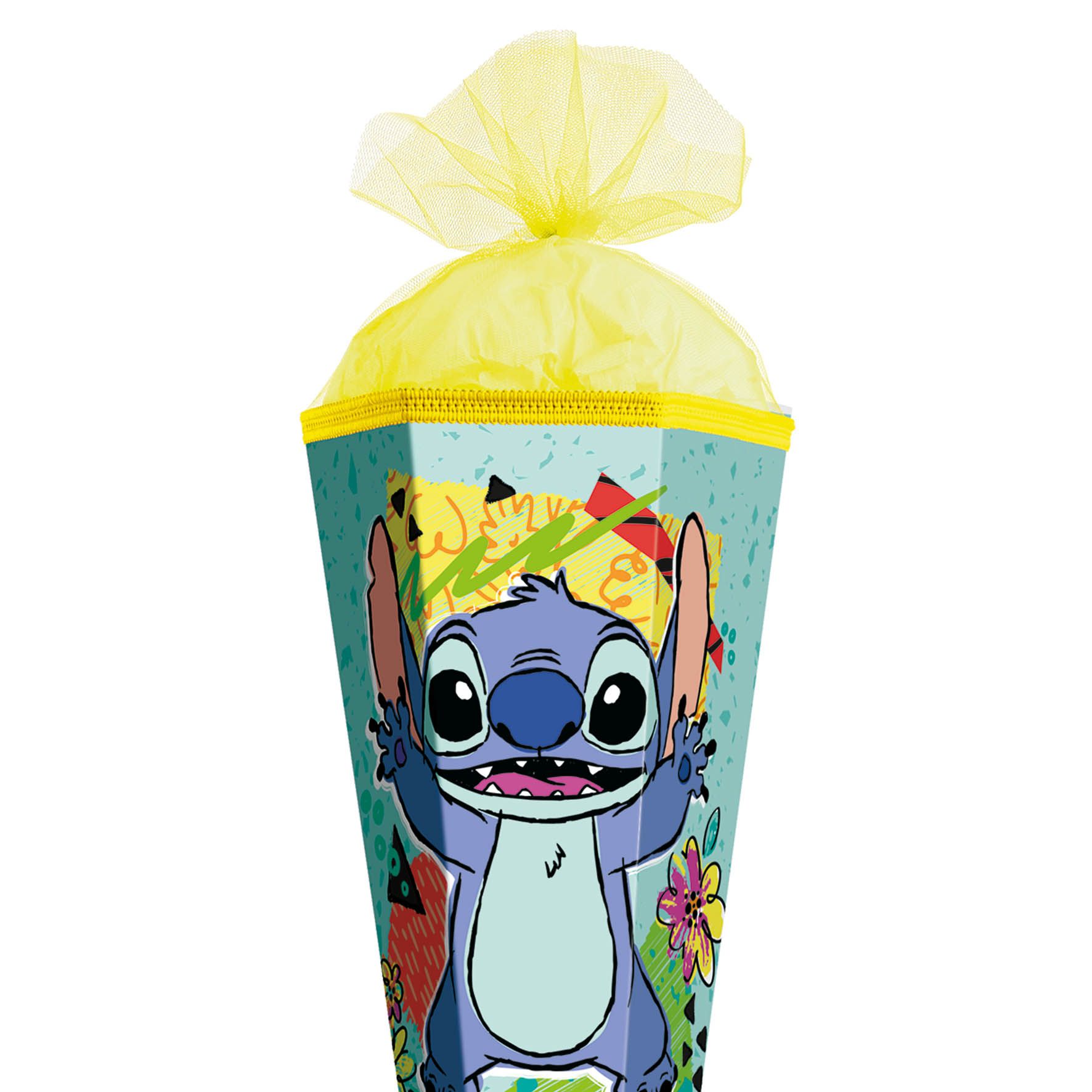 Roth Disney Stitch Schult�te 85 cm eckig T�llverschluss