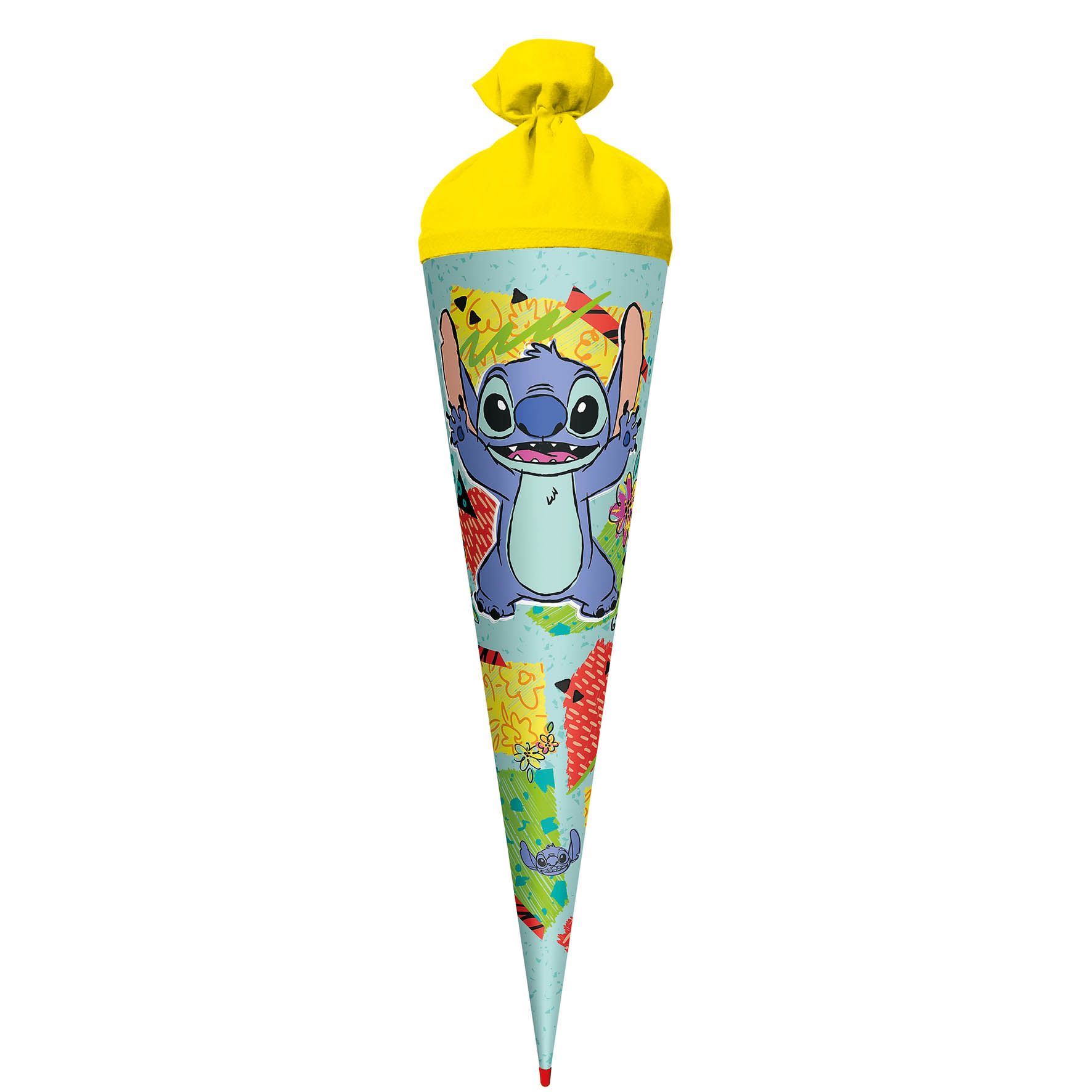 Roth Disney Stitch Schult�te 70 cm rund Filzverschluss