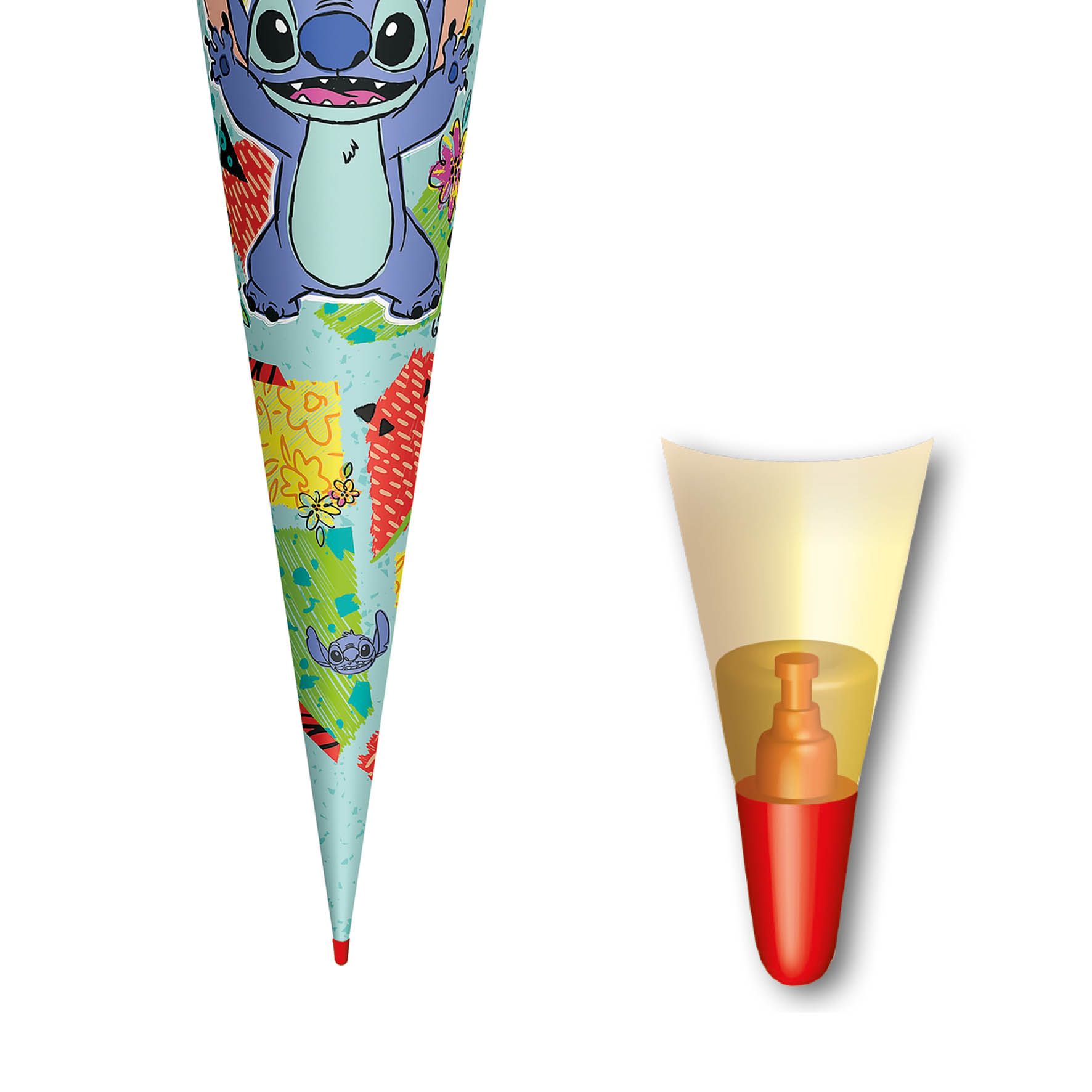 Roth Disney Stitch Schult�te 70 cm rund Filzverschluss