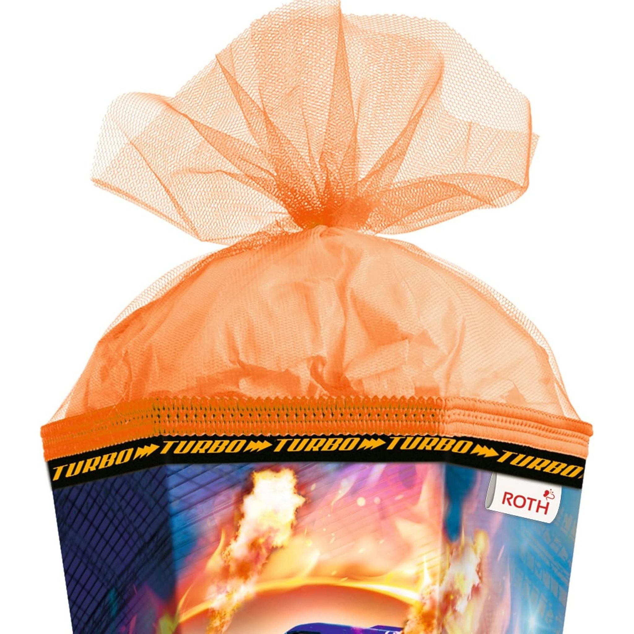 Roth Monstertruck Fire Schult�te 85 cm eckig T�llverschl...