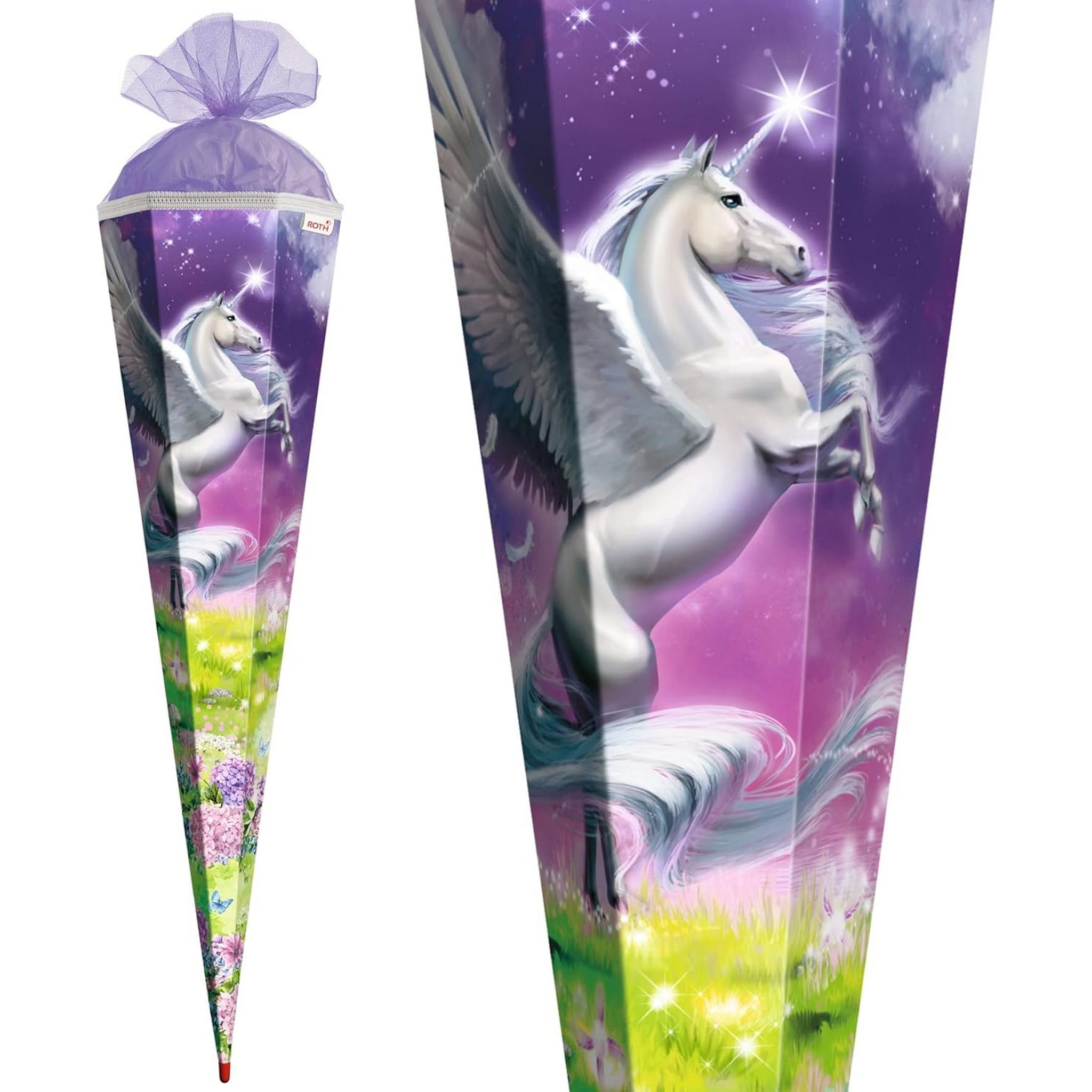 Roth Magic Pegasus Schult�te 85 cm eckig T�llverschluss