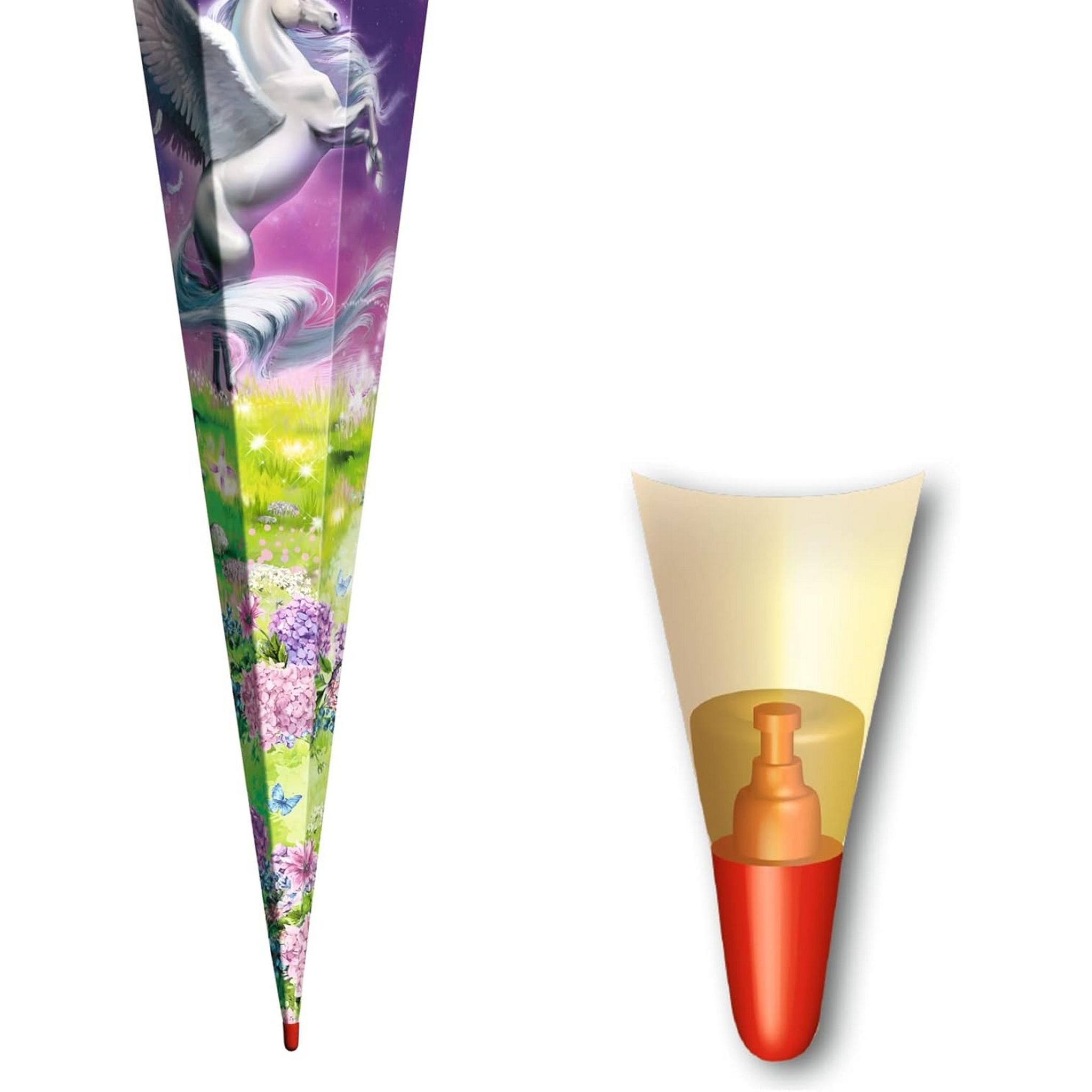 Roth Magic Pegasus Schult�te 85 cm eckig T�llverschluss
