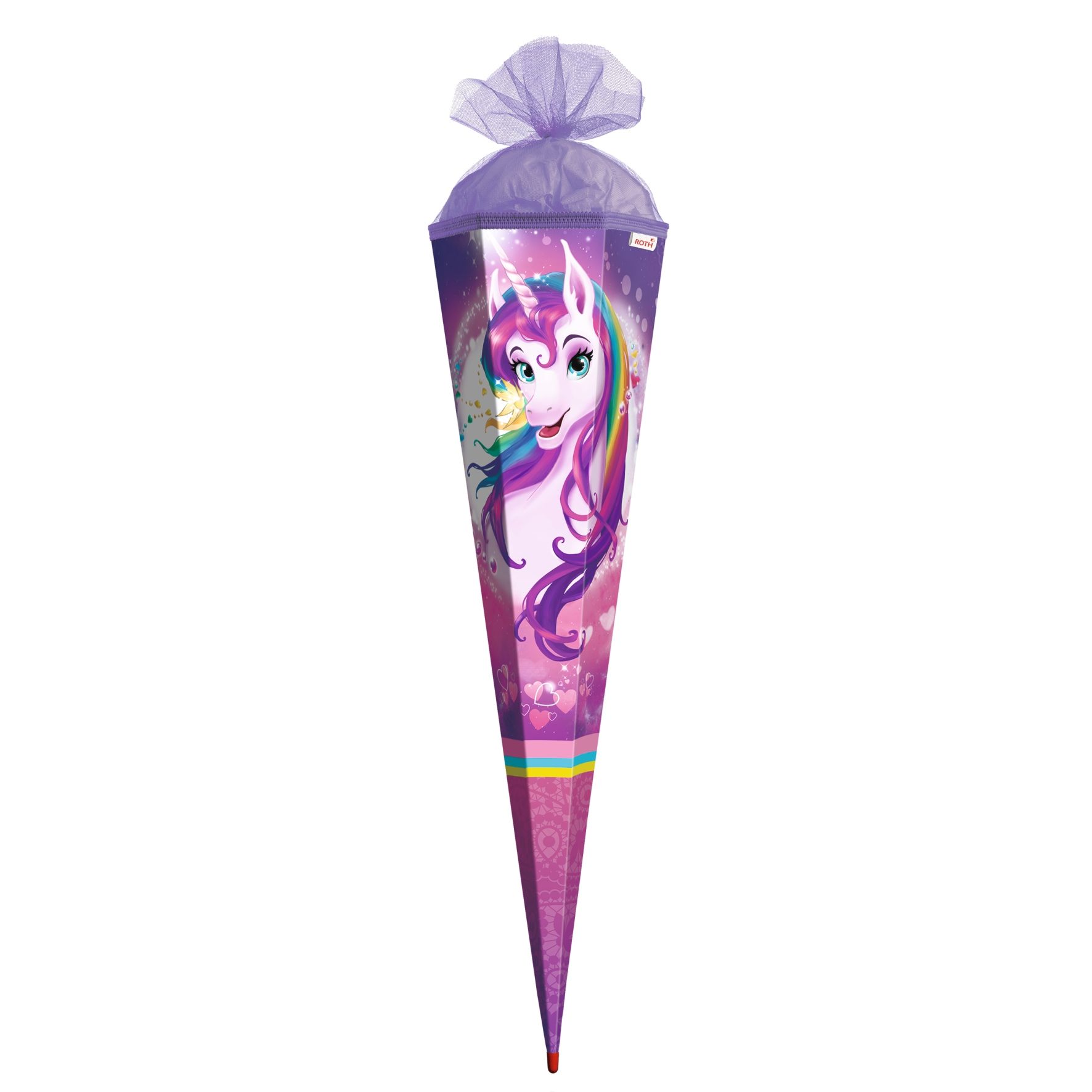 Roth Einhorn Portrait Schult�te 85 cm eckig T�llverschluss