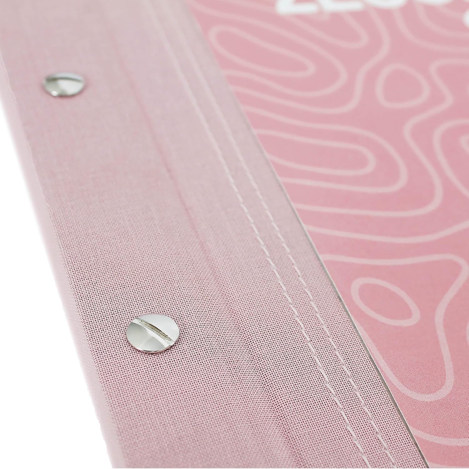 ROTH Zeugnismappe Pattern mit Buchschrauben "Dusty Rose"