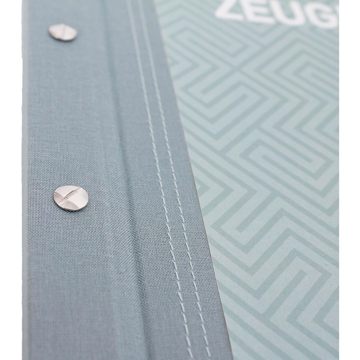 ROTH Zeugnismappe Pattern mit Buchschrauben "Dusty Mint"