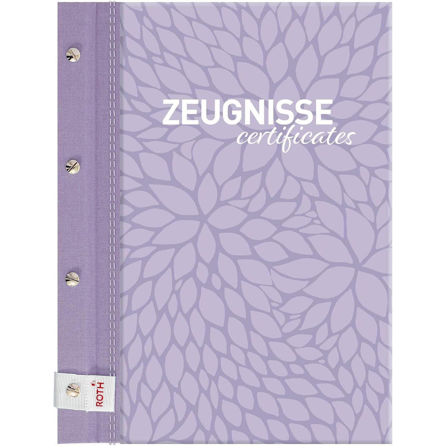 ROTH Zeugnismappe Pattern mit Buchschrauben "Paradise"