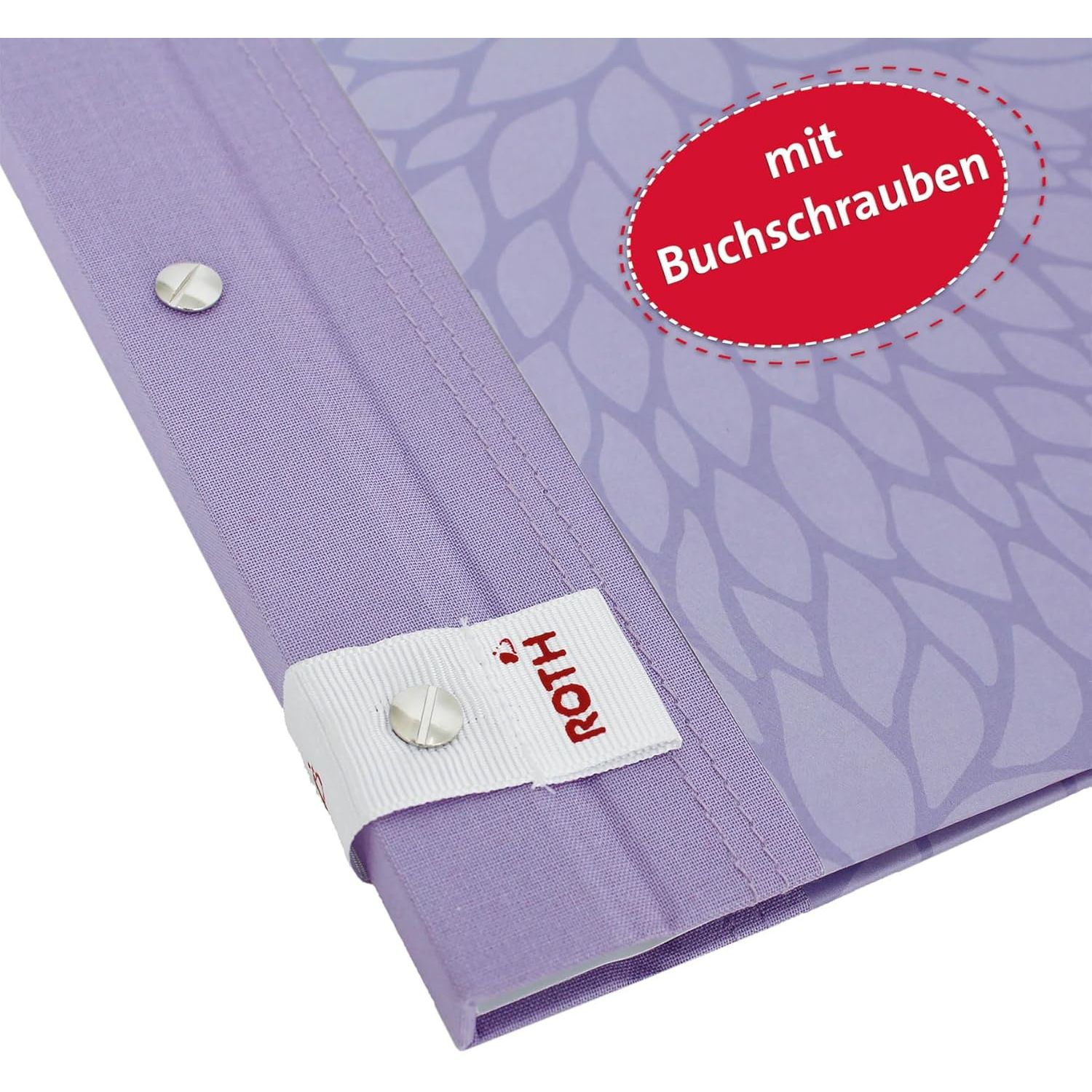 ROTH Zeugnismappe Pattern mit Buchschrauben "Paradise"