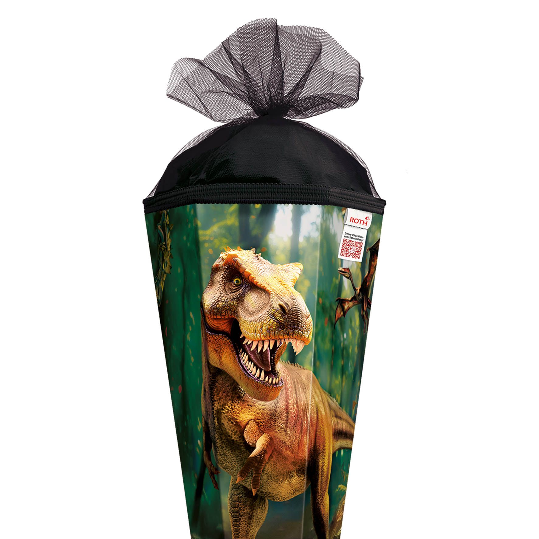 Roth T-Rex Welt Schult�te 85 cm eckig T�llverschluss