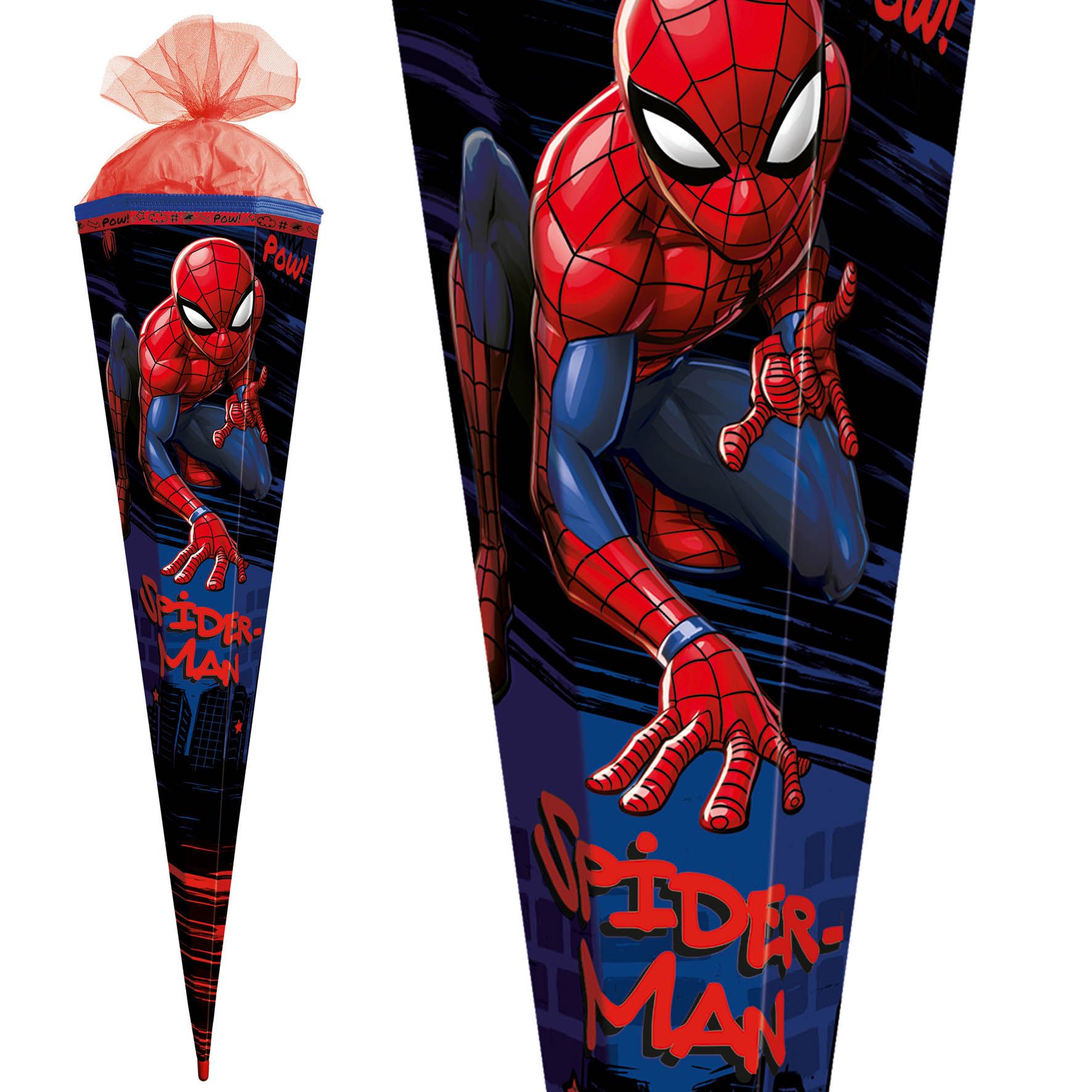 Roth Marvel Spider-Man Schult�te 85 cm eckig T�llverschl...