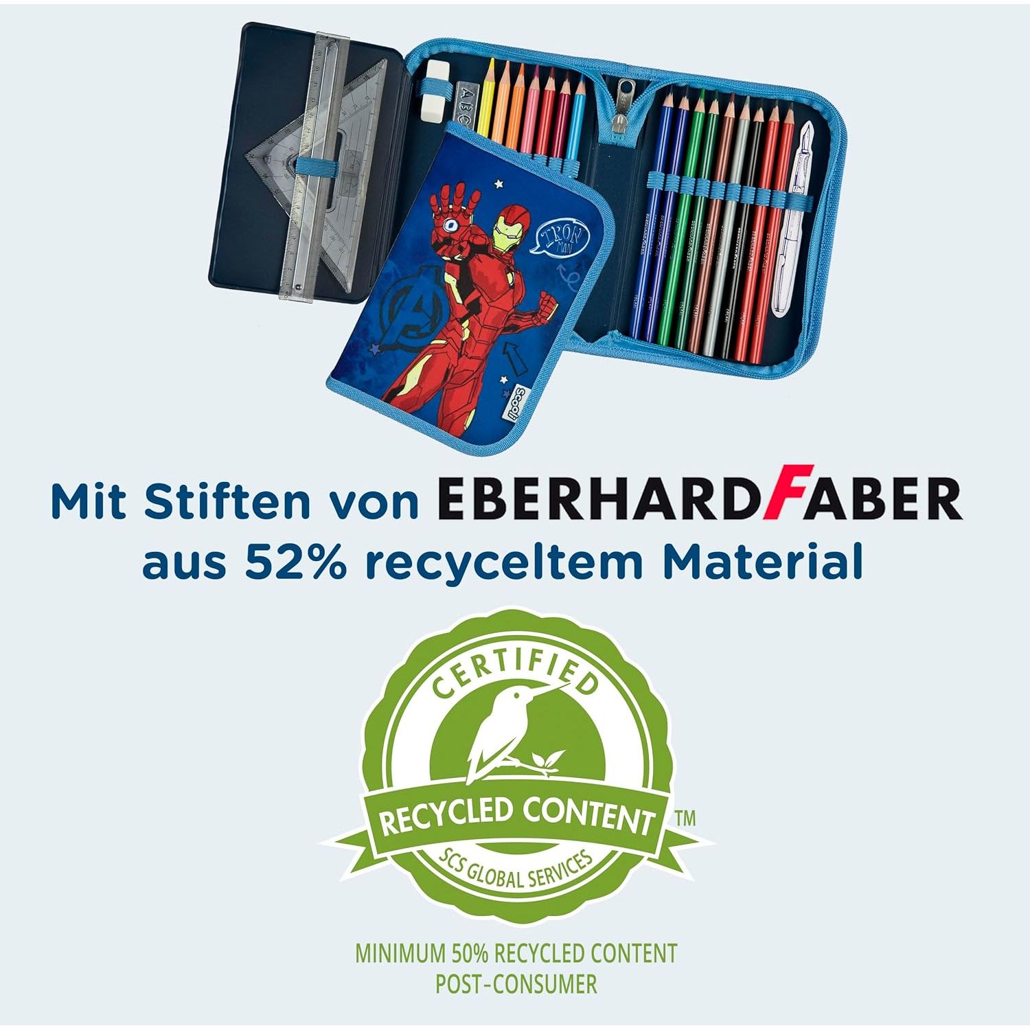 Scooli gef�lltes Sch�leretui Avengers