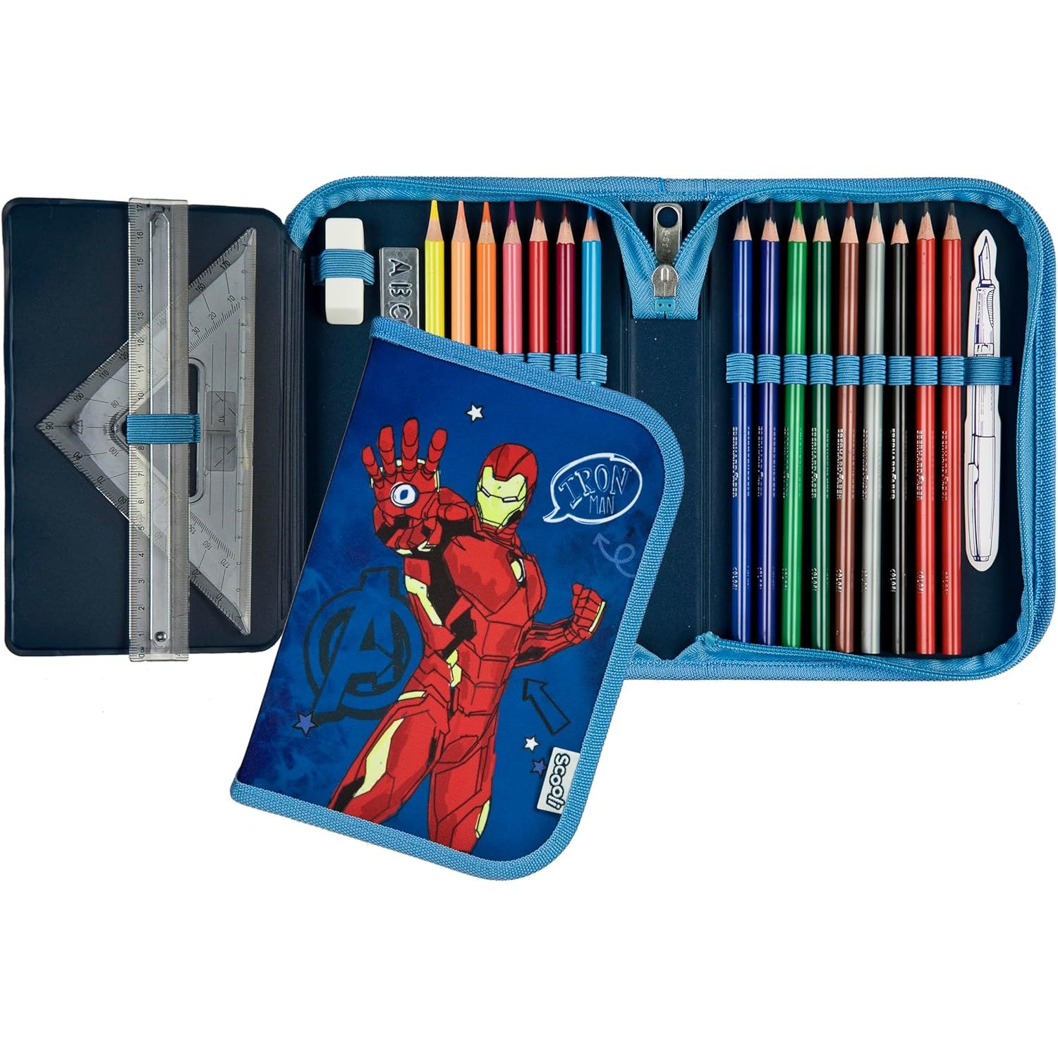 Scooli gef�lltes Sch�leretui Avengers