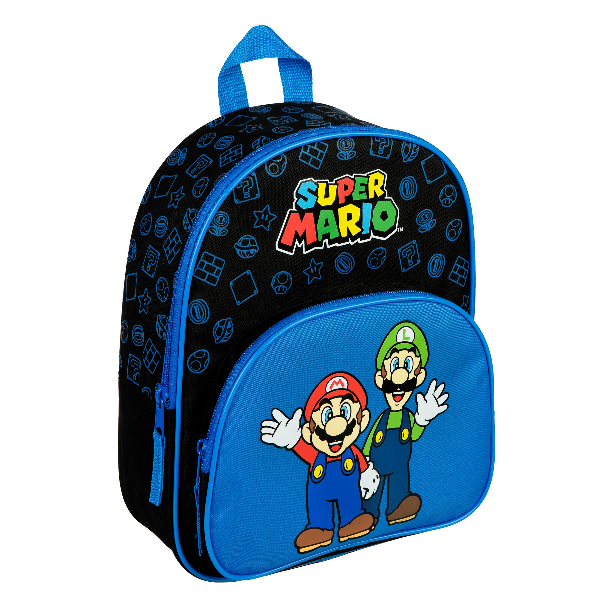 Undercover Super Mario Kindergarten Rucksack mit Vortasche