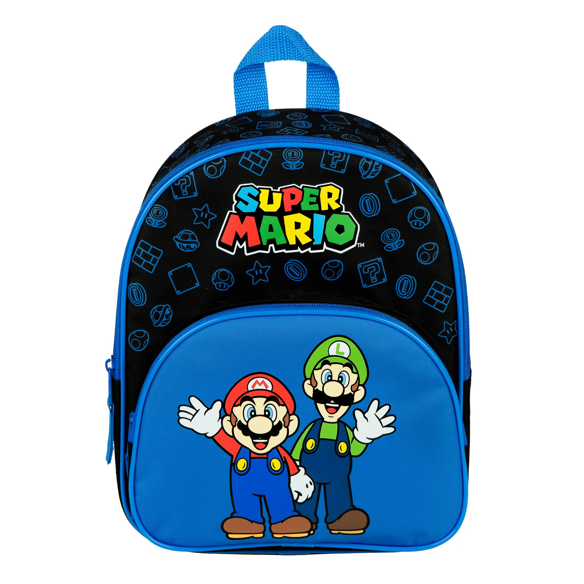 Undercover Super Mario Kindergarten Rucksack mit Vortasche