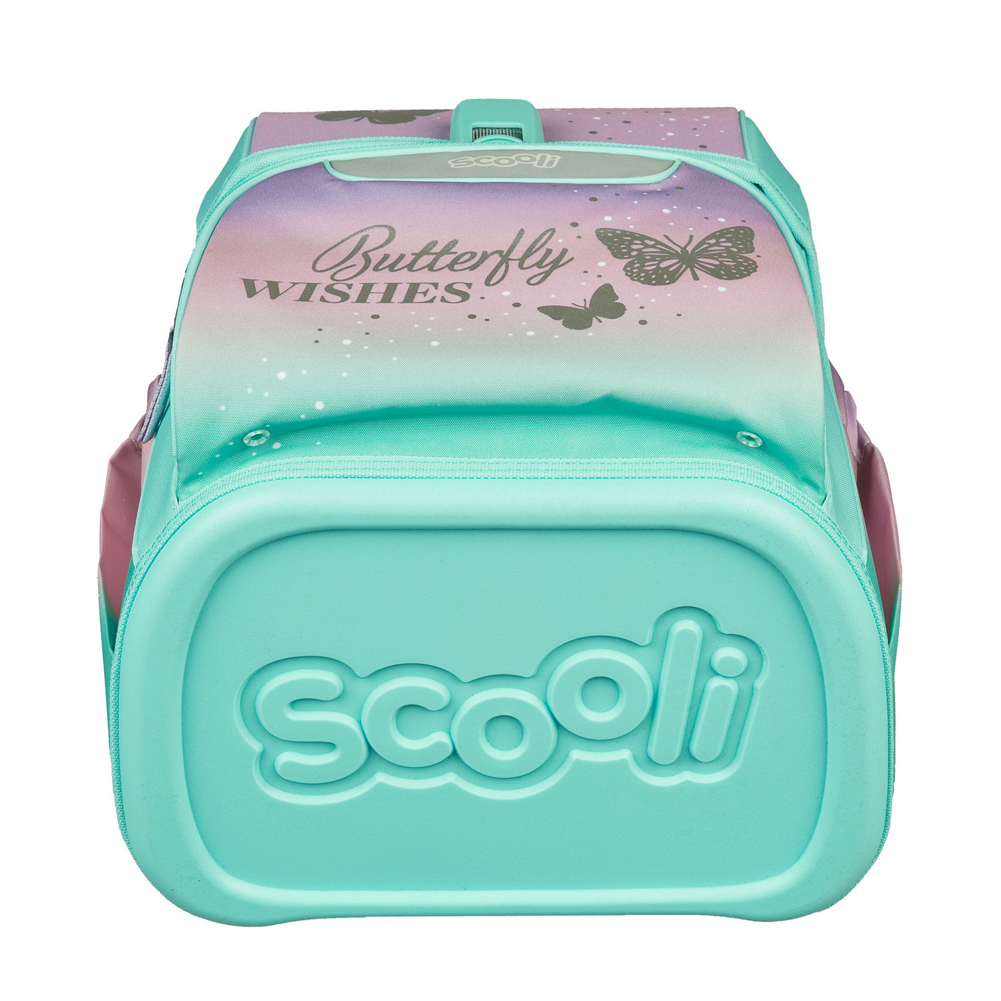 SCOOLI EasyStart Schmetterling Schulranzen Set, 5tlg.