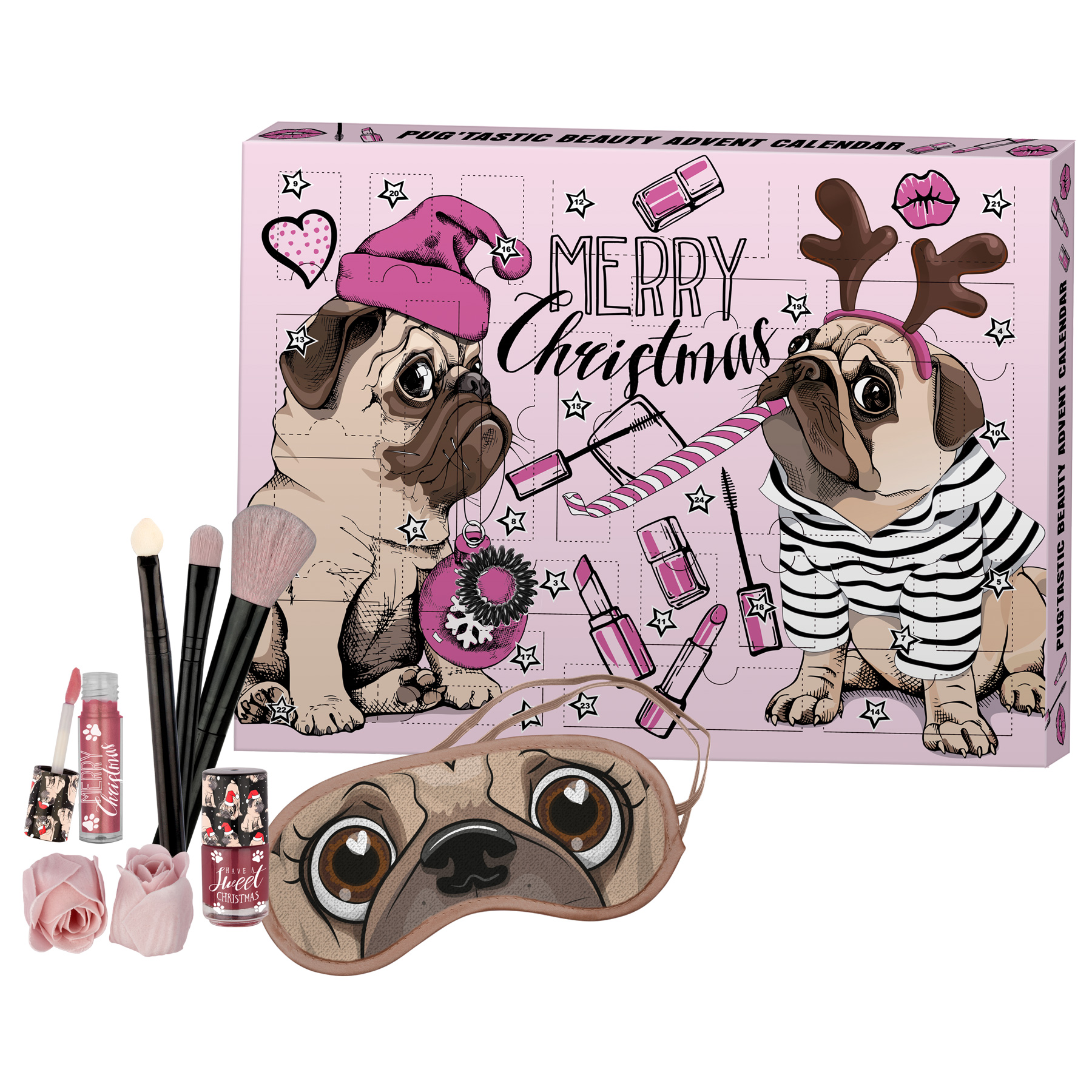 fesh! Pug'tastic Beauty Adventskalender Mops 21514E00