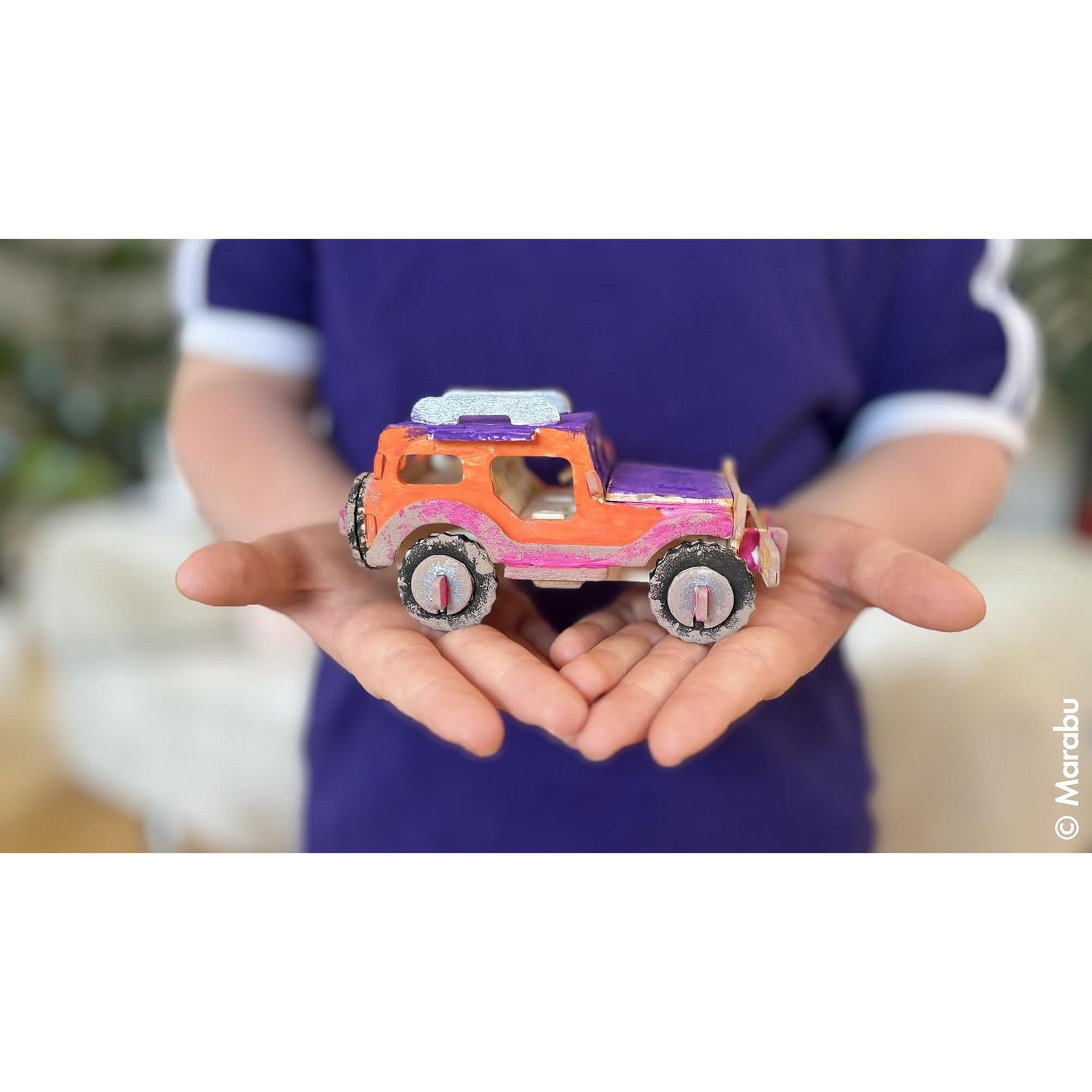 Marabu KiDS 3D Puzzle Gel�ndewagen