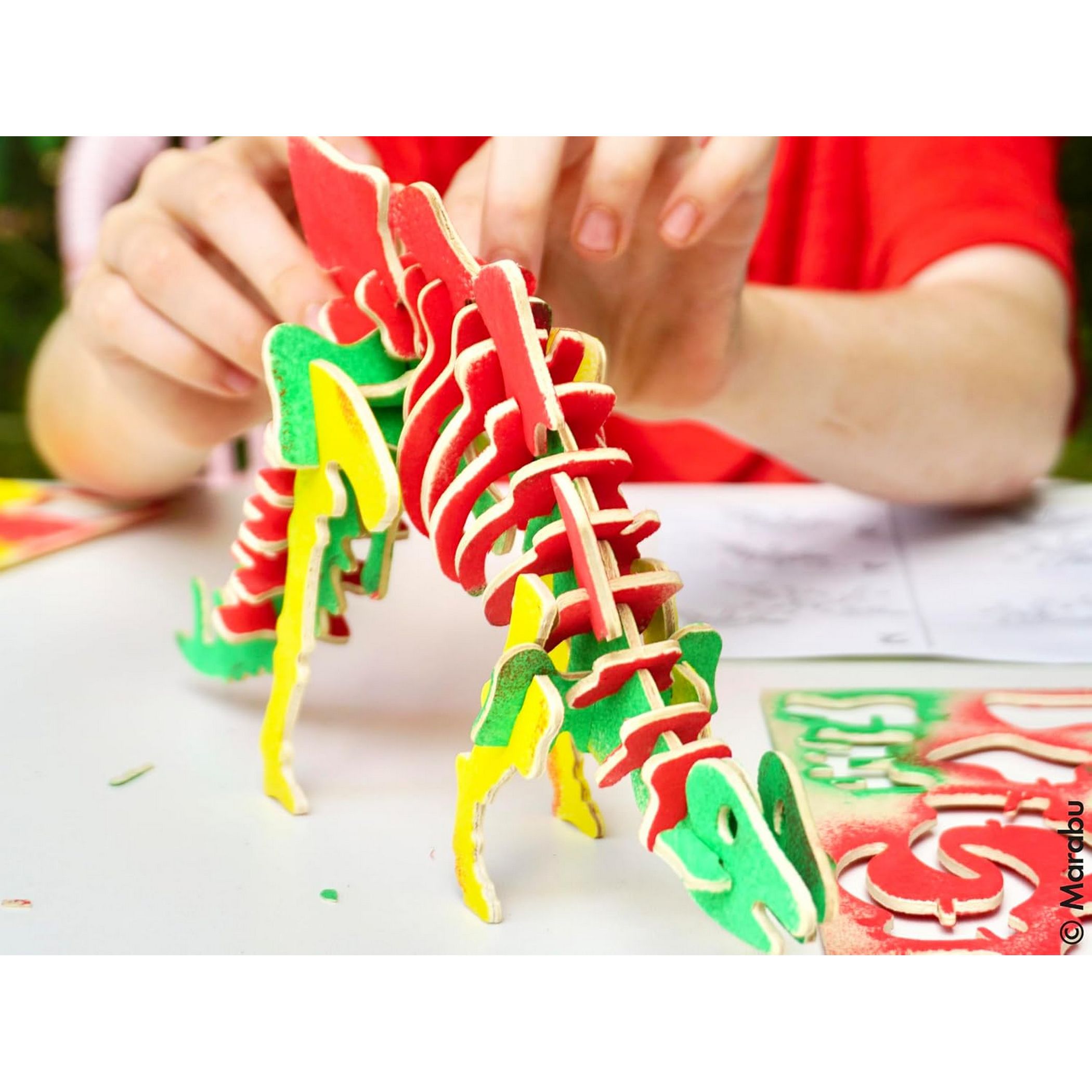 Marabu KiDS 3D Puzzle Stegosaurus