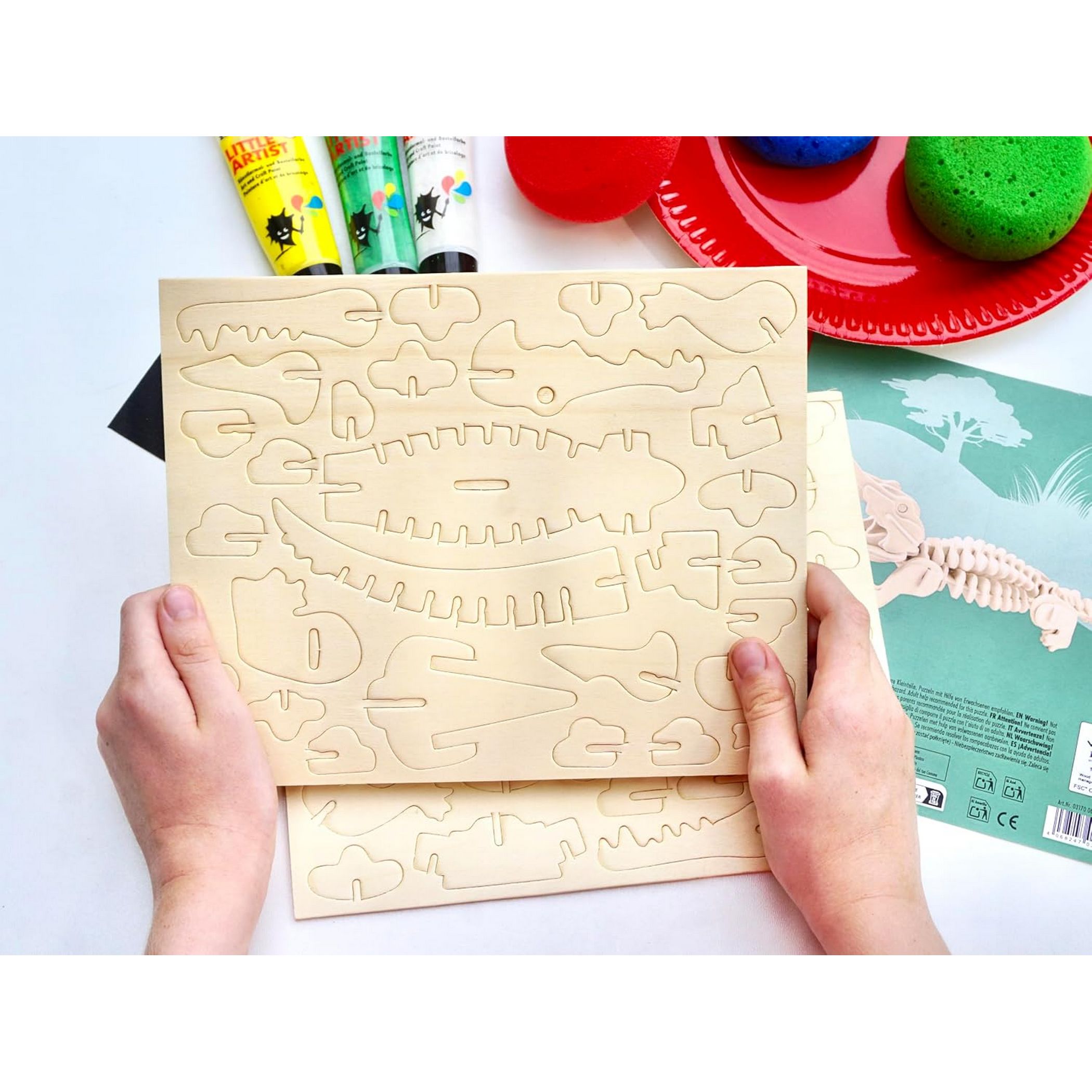 Marabu KiDS 3D Puzzle Krokodil