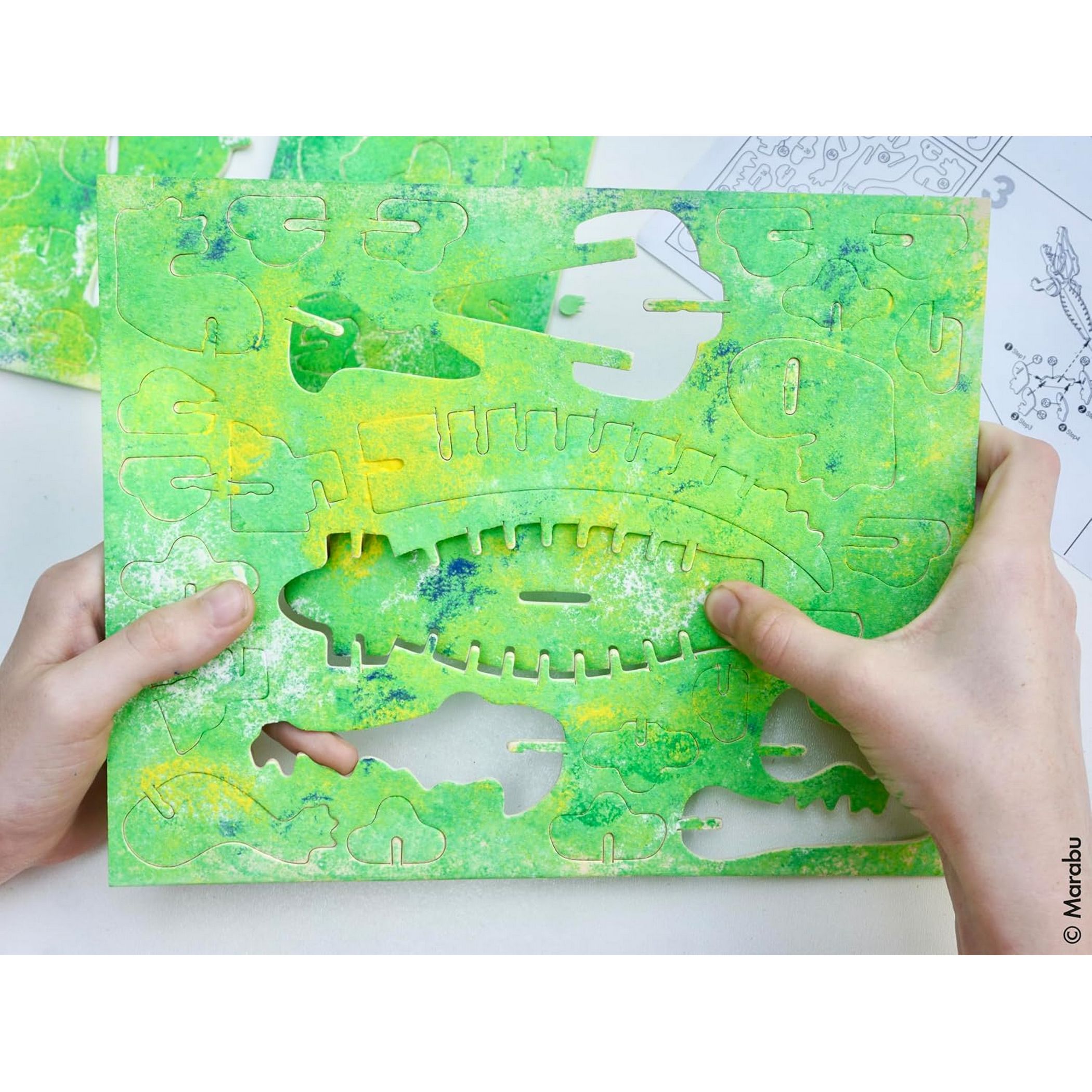 Marabu KiDS 3D Puzzle Krokodil